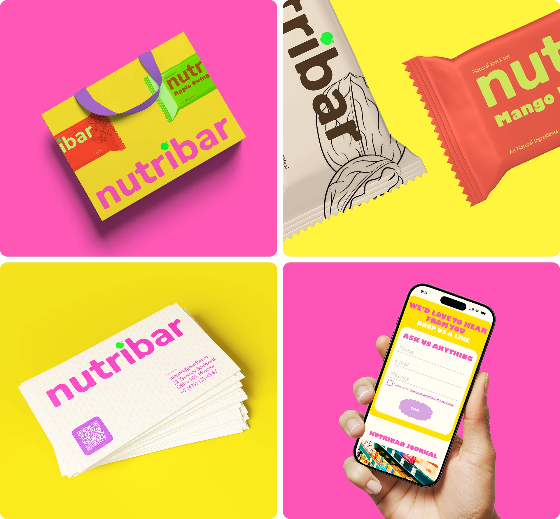 Nutribar | Корпоративный сайт — Изображение №6 — Интерфейсы на Dprofile