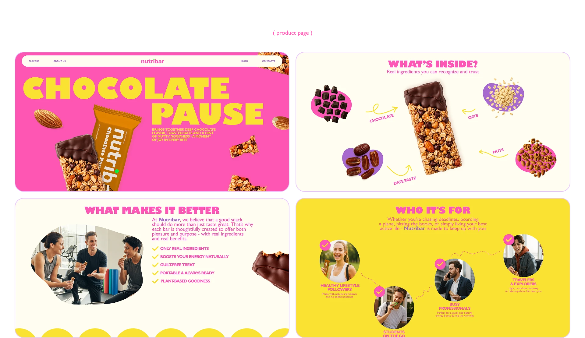 Nutribar | Корпоративный сайт — Изображение №10 — Интерфейсы на Dprofile