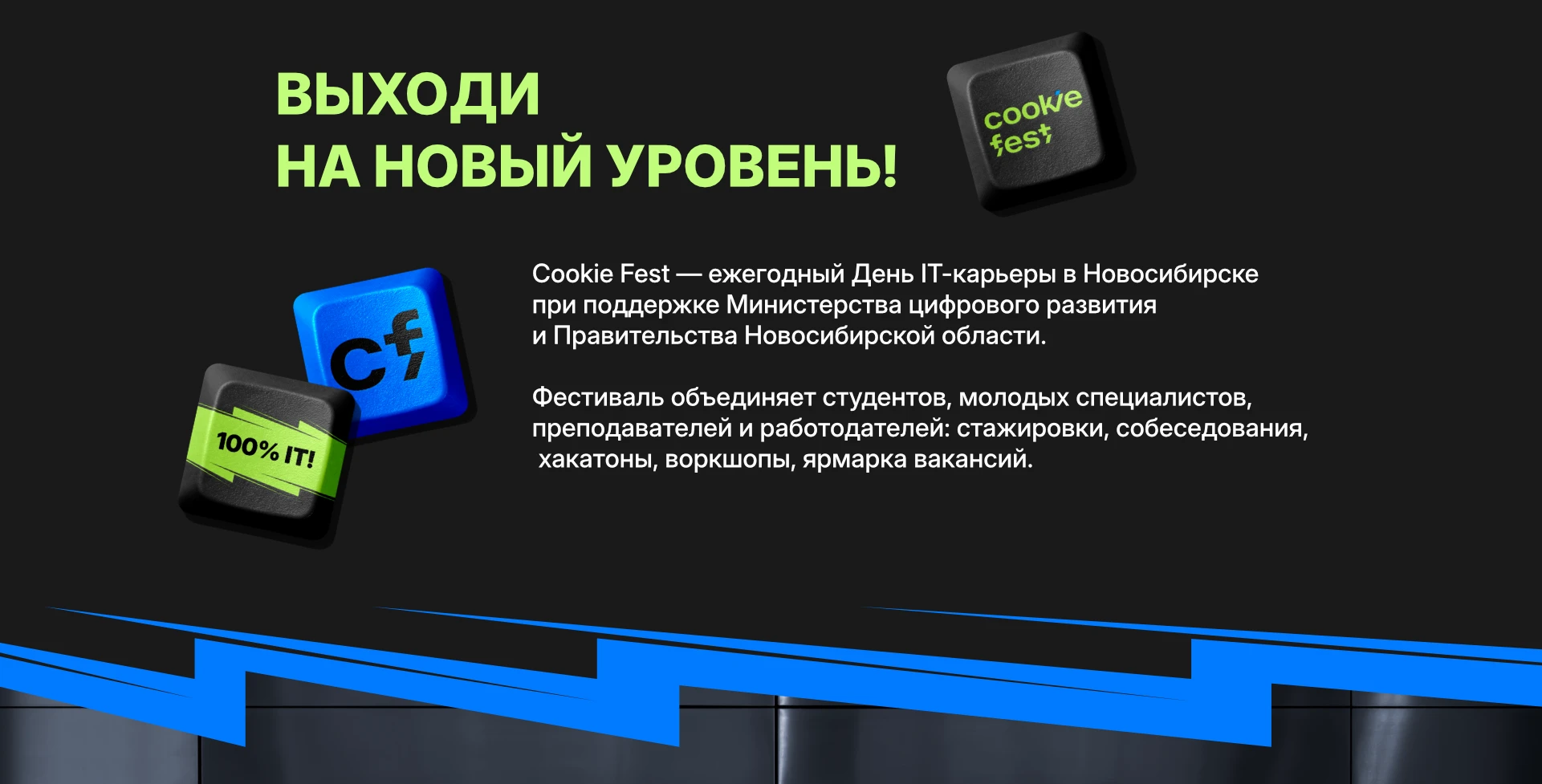 COOKIE FEST — ребрендинг карьерного IT-фестиваля — Изображение №2 — Брендинг на Dprofile