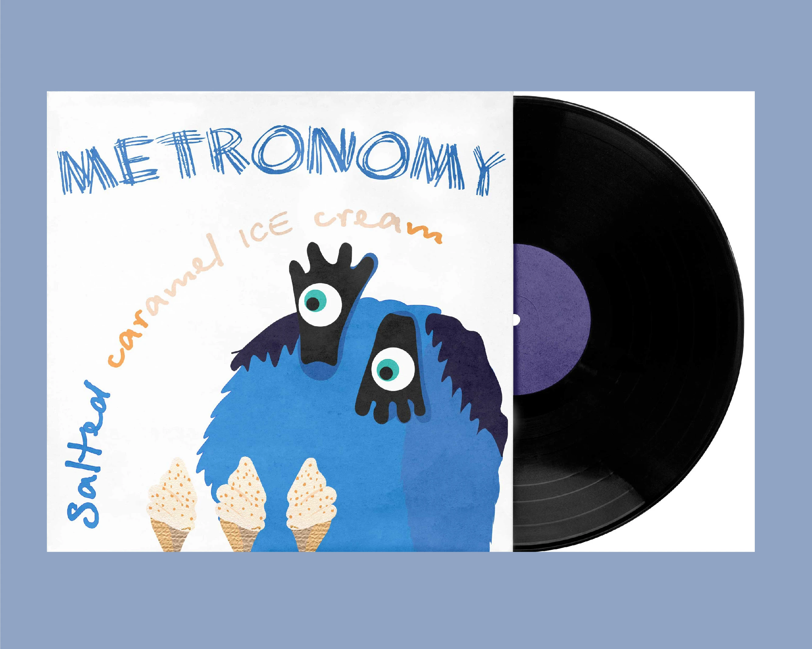 Metronomy_vinyl record cover design — Изображение №8 — Брендинг, Иллюстрация на Dprofile