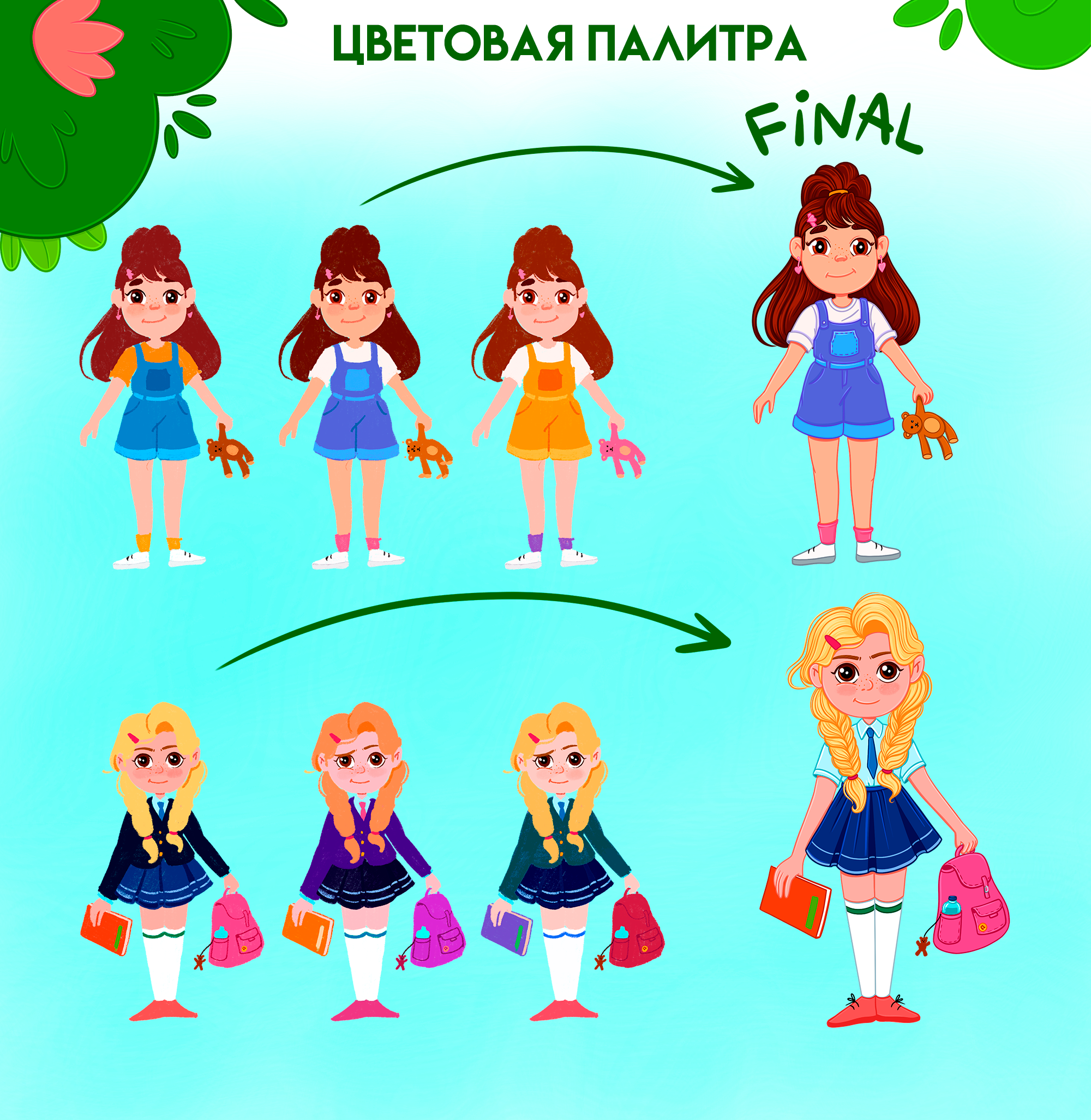 Детская книга "Лес. Приключение двух сестер" — Изображение №4 — Иллюстрация, Графика на Dprofile