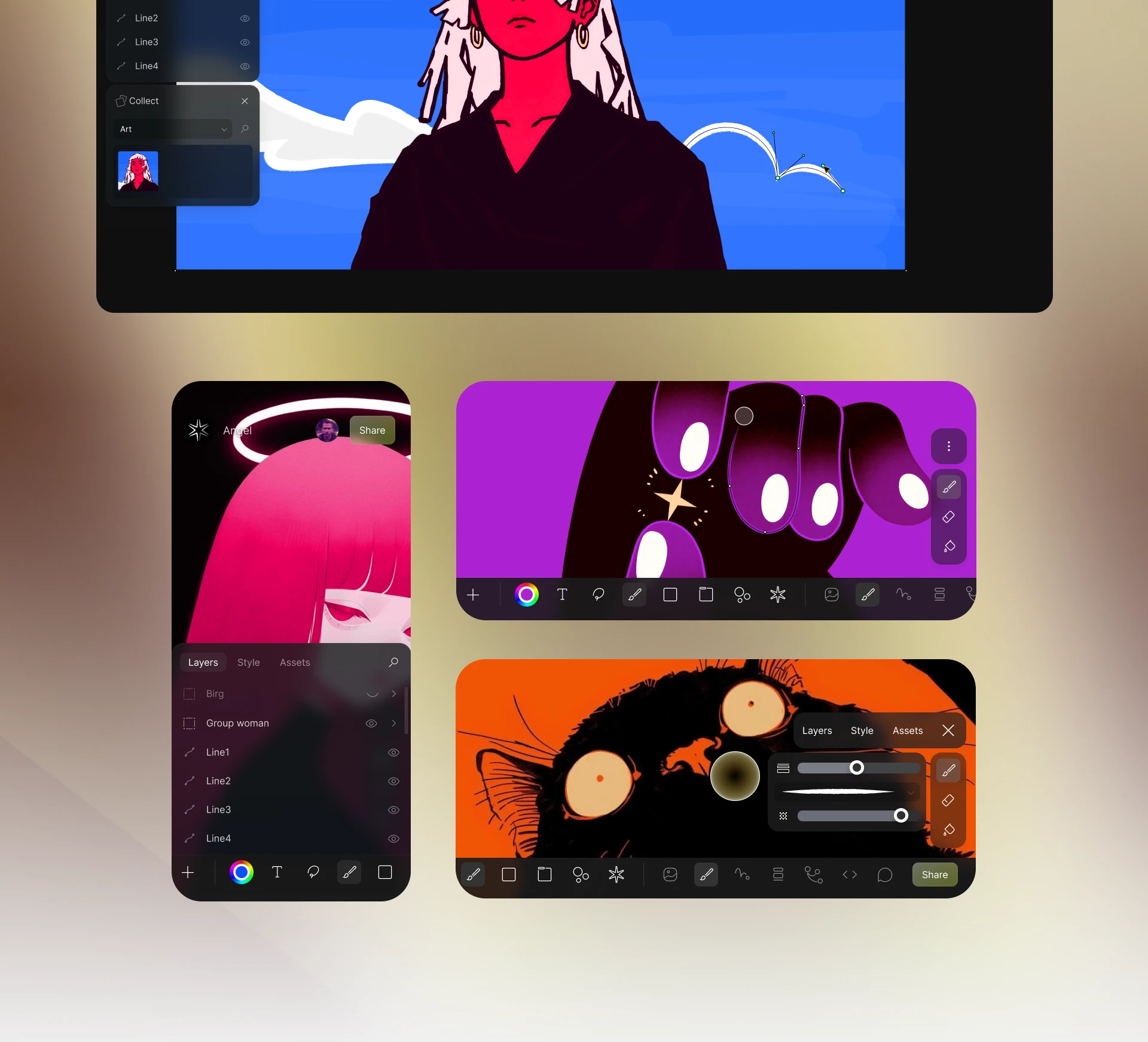 Anode — Изображение №11 — Интерфейсы, Брендинг на Dprofile