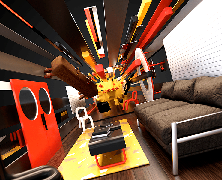 ЗАСТАВКА БОЛЬШОЕ ШОУ — 3D, Анимация на Dprofile
