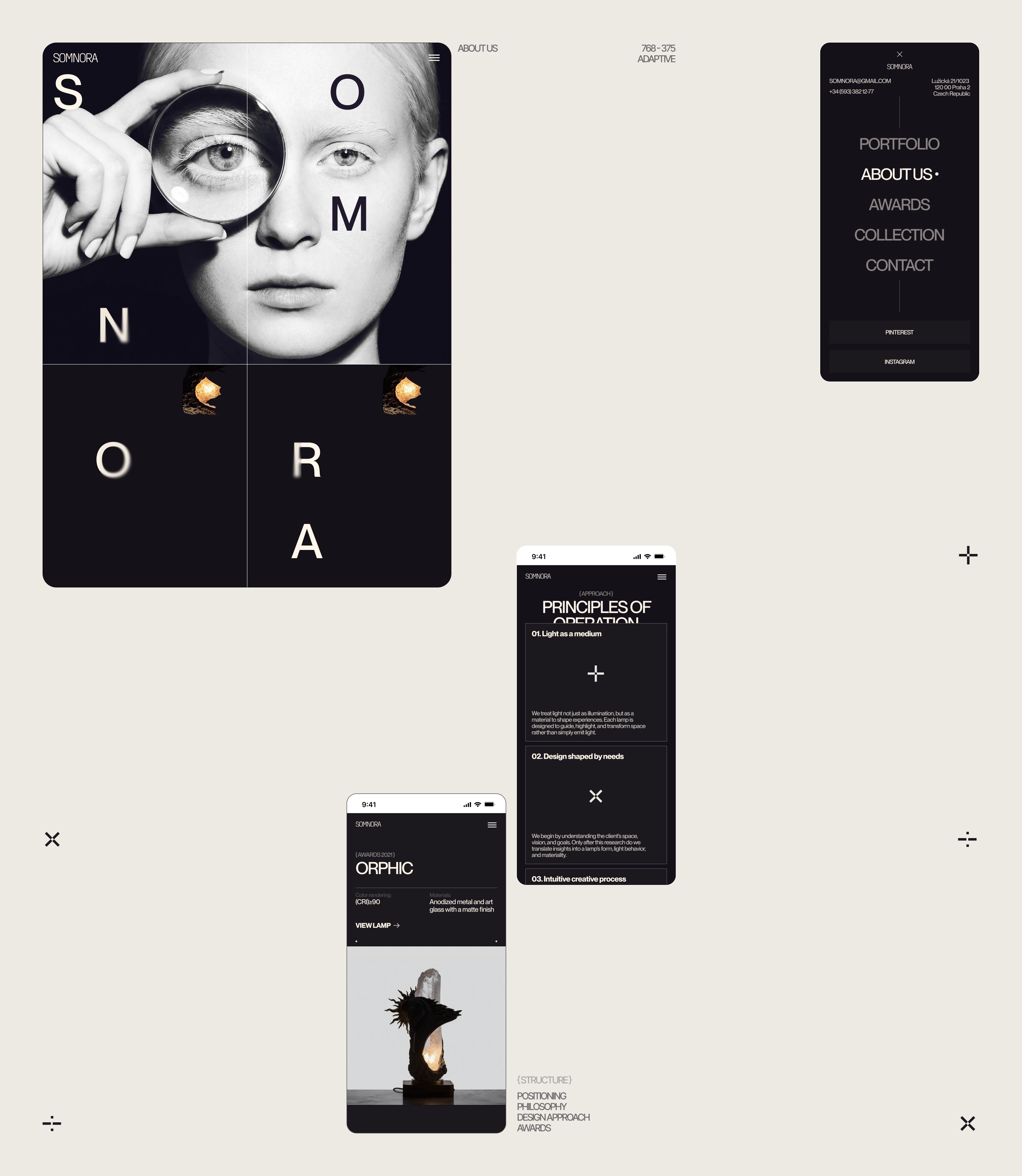 SOMNORA | UI UX DESIGN — Изображение №10 — Интерфейсы, Брендинг на Dprofile