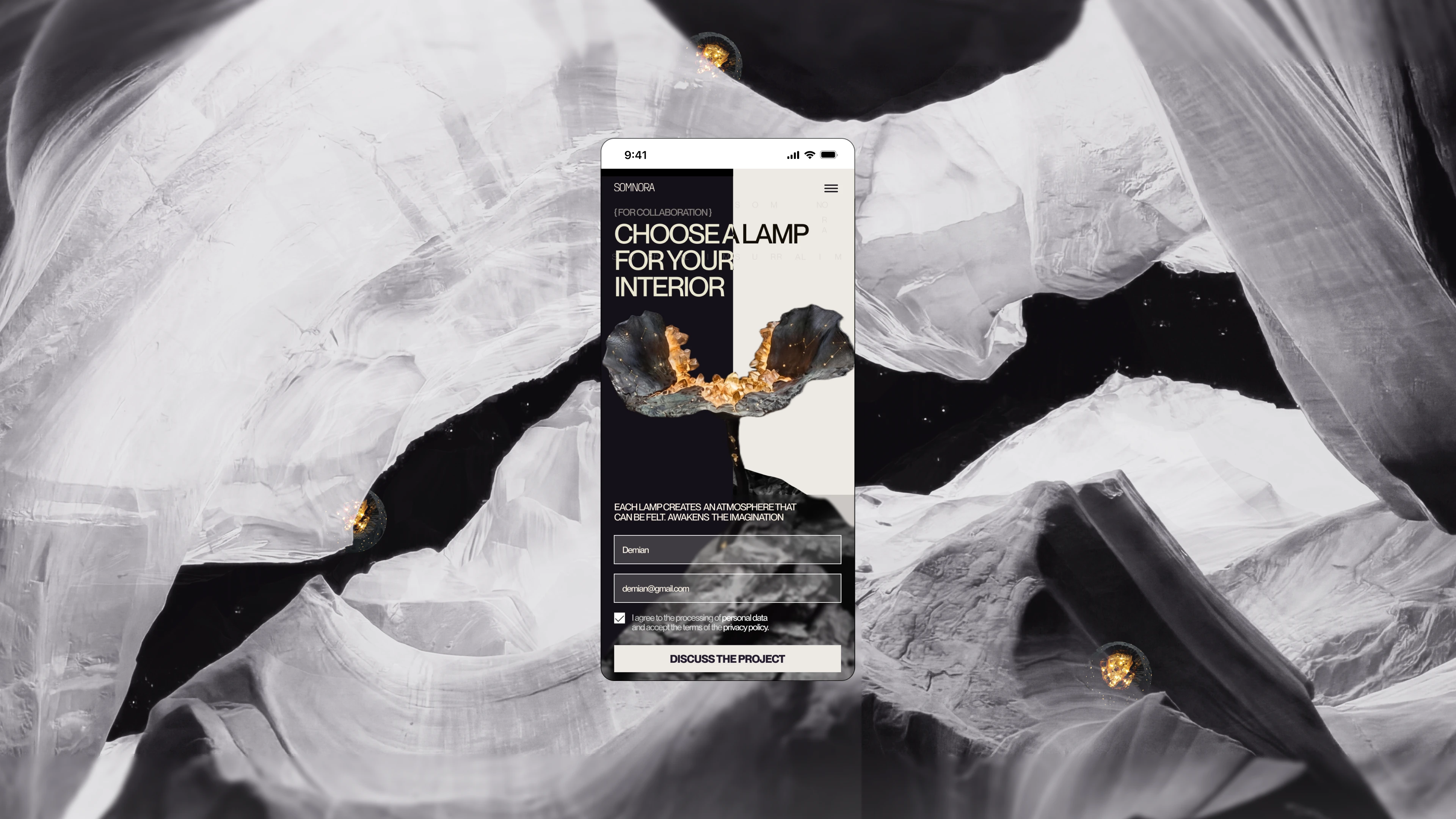 SOMNORA | UI UX DESIGN — Изображение №9 — Интерфейсы, Брендинг на Dprofile