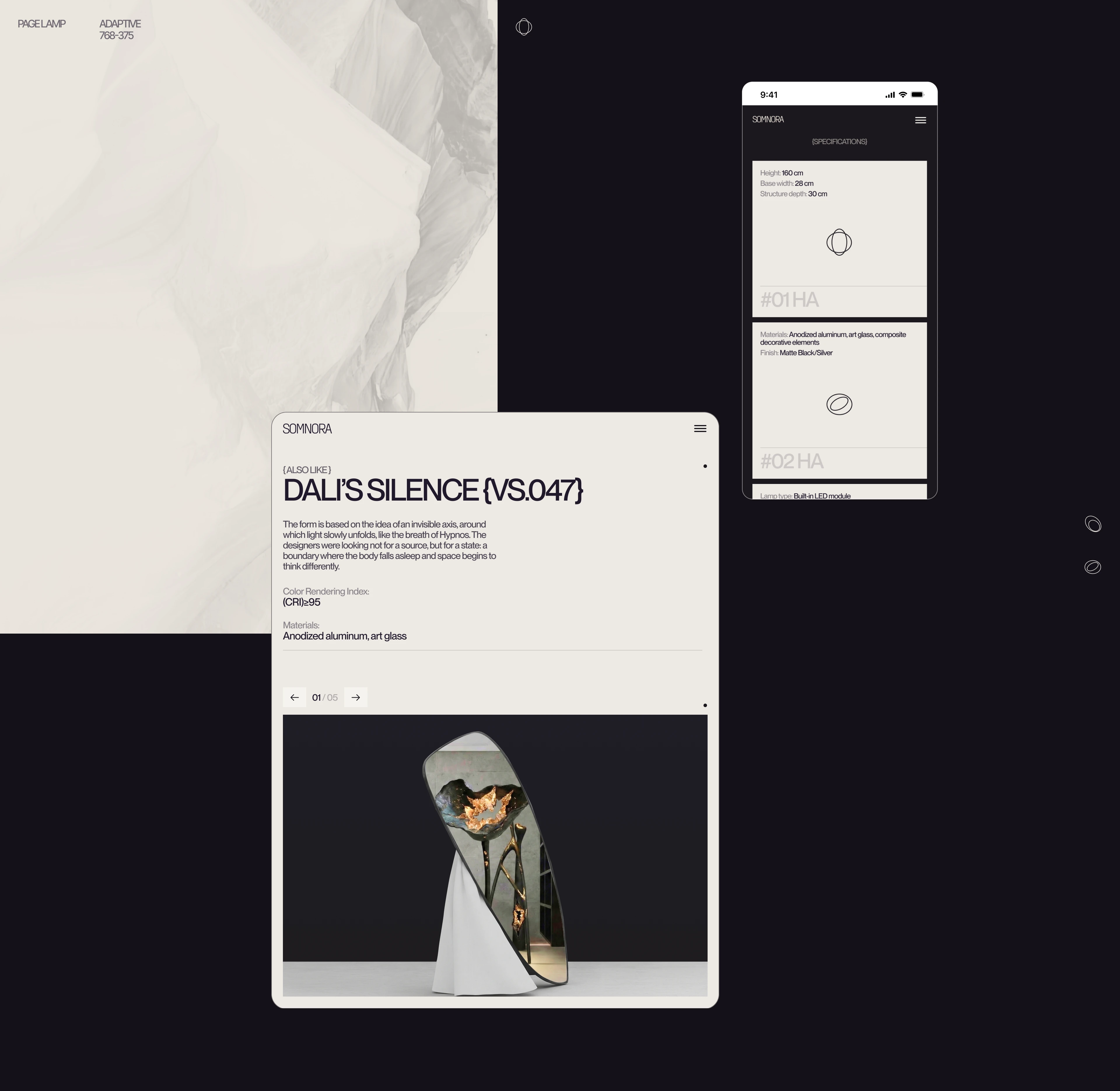 SOMNORA | UI UX DESIGN — Изображение №16 — Интерфейсы, Брендинг на Dprofile