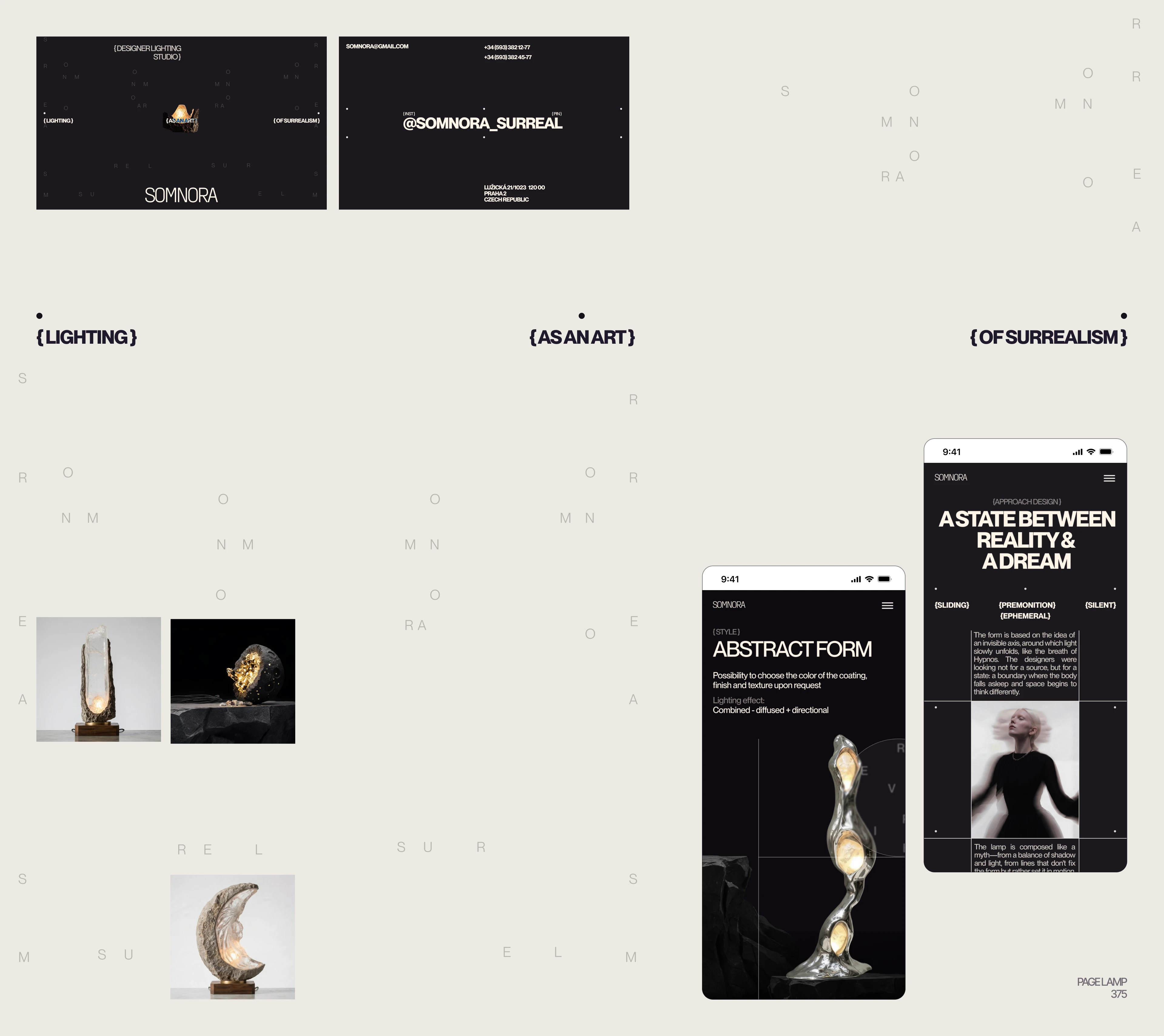 SOMNORA | UI UX DESIGN — Изображение №13 — Интерфейсы, Брендинг на Dprofile