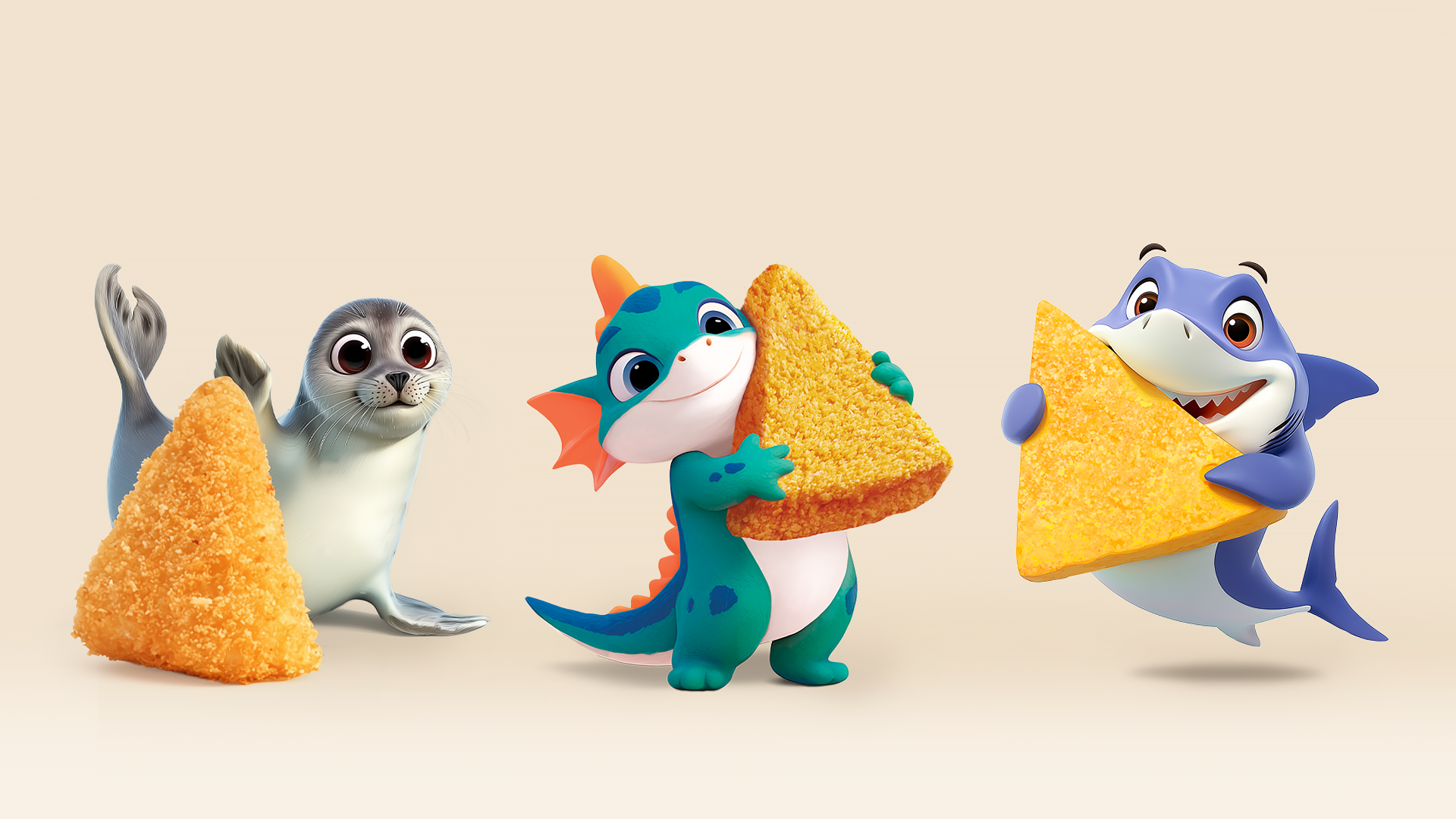 Линейка детских рыбных треугольников «Скорожарка» — Изображение №4 — Брендинг на Dprofile