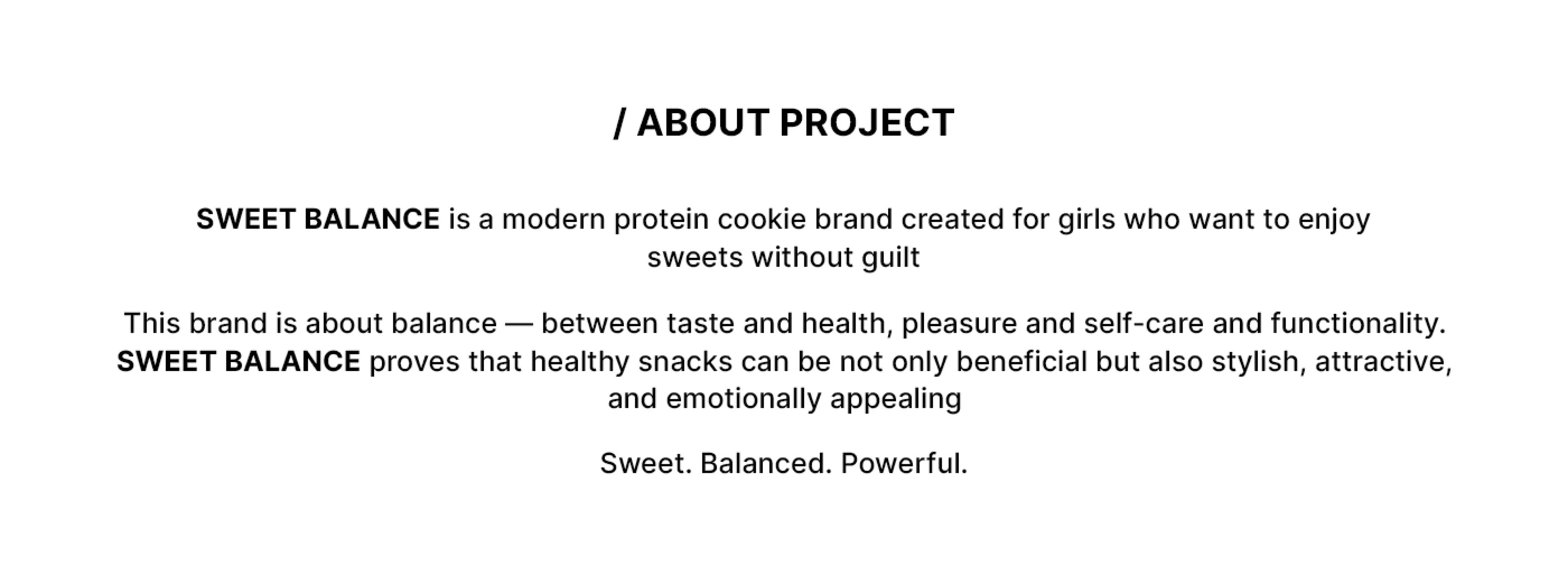 Sweet balance / Package design — Изображение №3 — Брендинг, Промдизайн на Dprofile