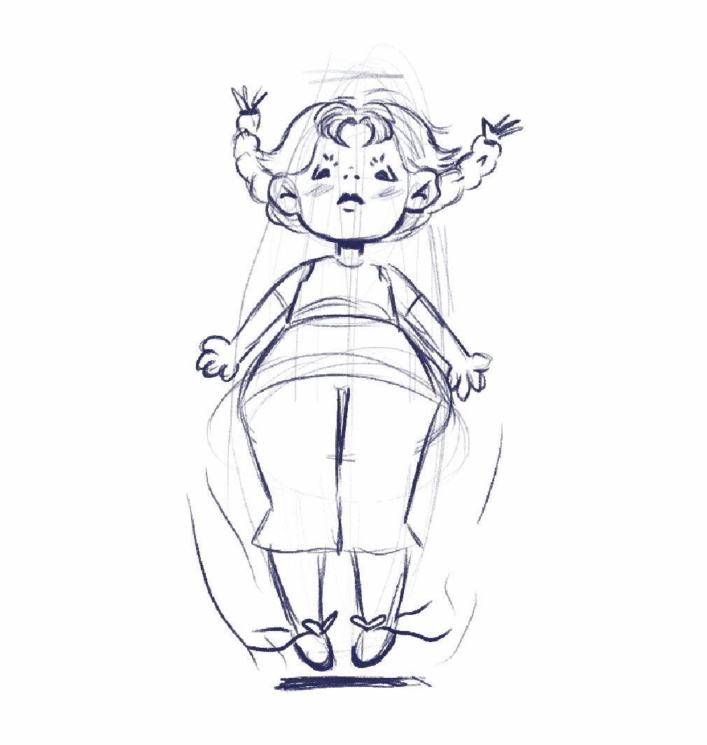 Иллюстрация «Кот, ведьма и немного хаоса» — Изображение №2 — Иллюстрация на Dprofile