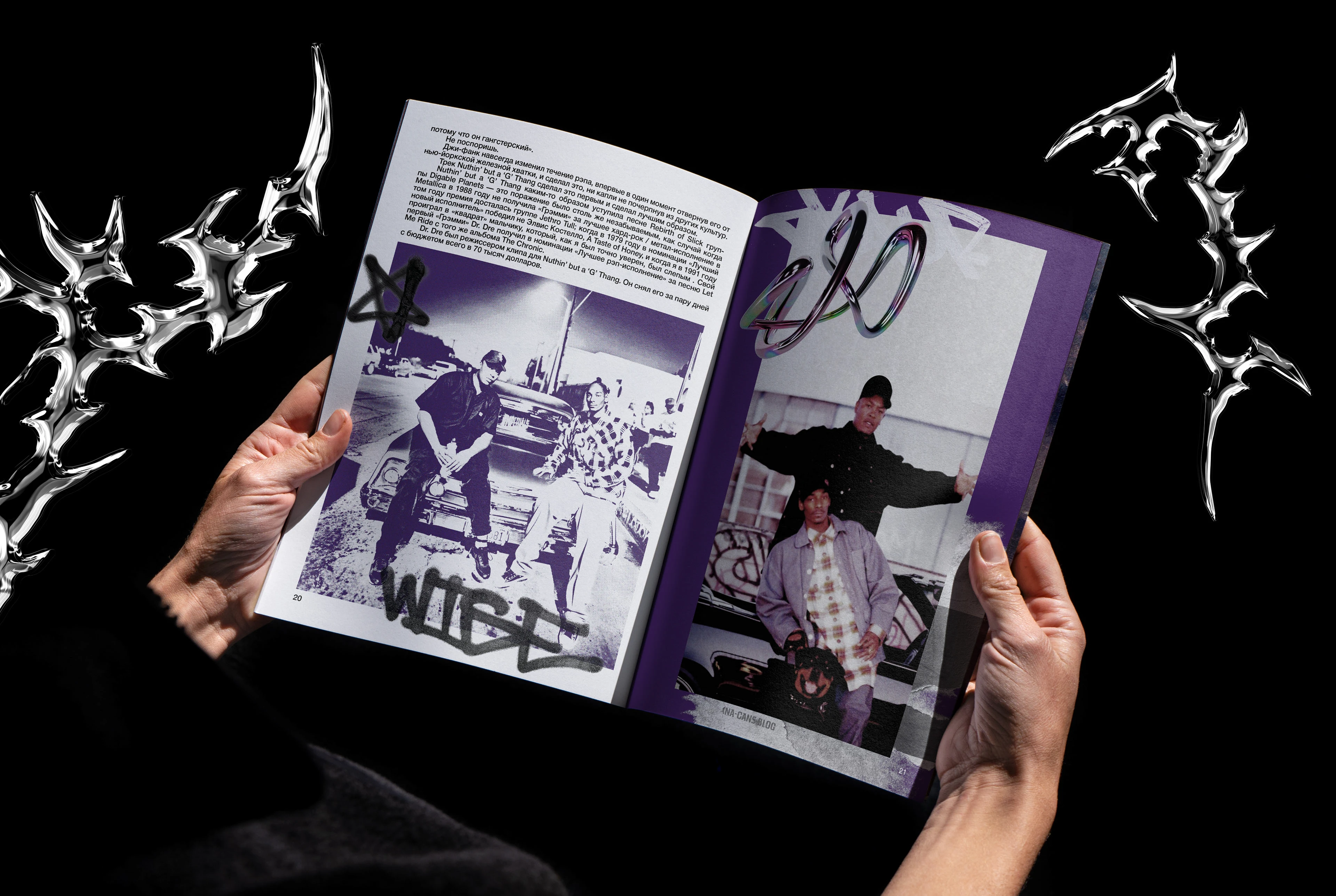 RAPNATION: энциклопедия зарубежного рэпа — Изображение №4 — Графика на Dprofile