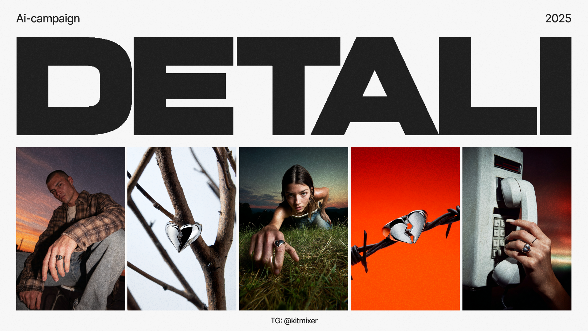 Ai-campaign DETALI| Нейросъемка для бренда DETALI — Изображение №1 — Графика, Маркетинг на Dprofile