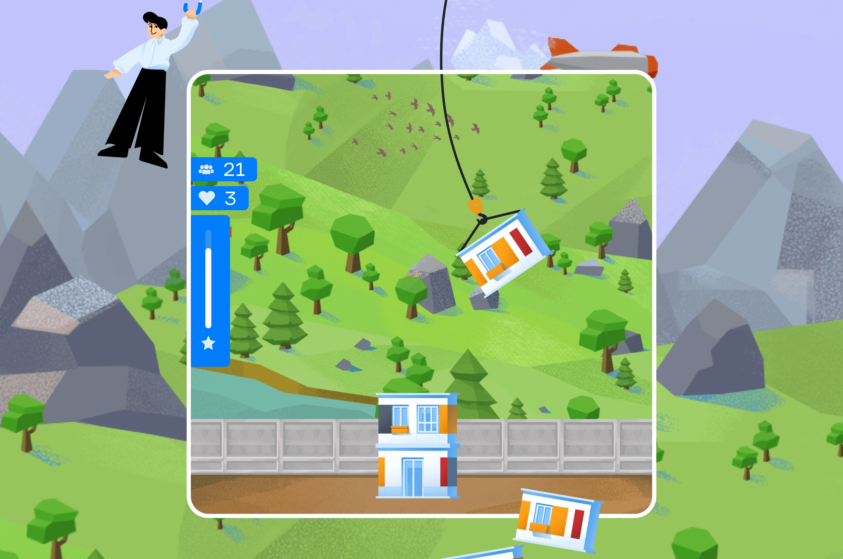 Самолет Сити — бизнес-симулятор — Изображение №16 — Интерфейсы, Иллюстрация на Dprofile