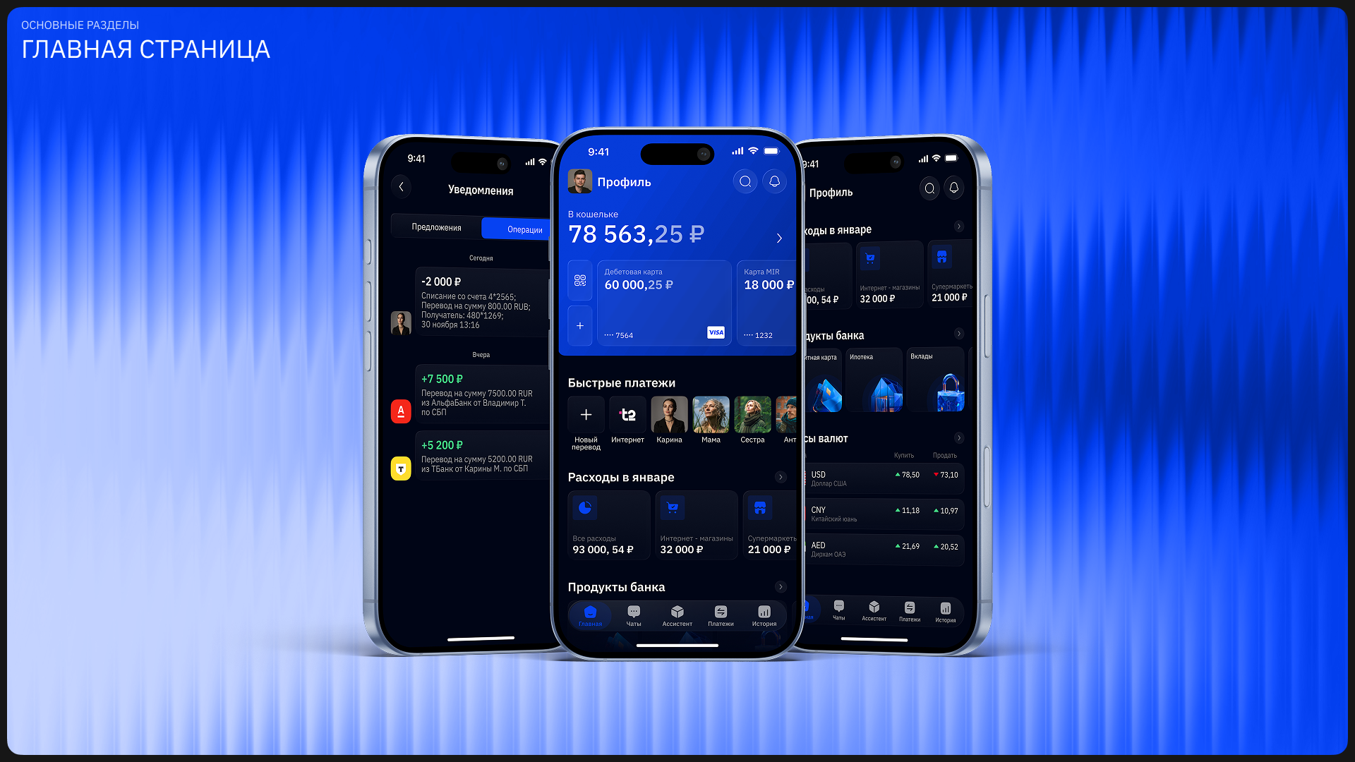 Paynex | Мобильное приложение онлайн-банка — Изображение №7 — Интерфейсы на Dprofile