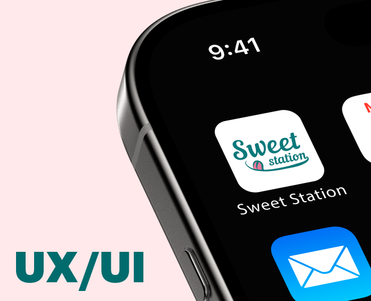 Сайт-визитка Sweet Station на Dprofile