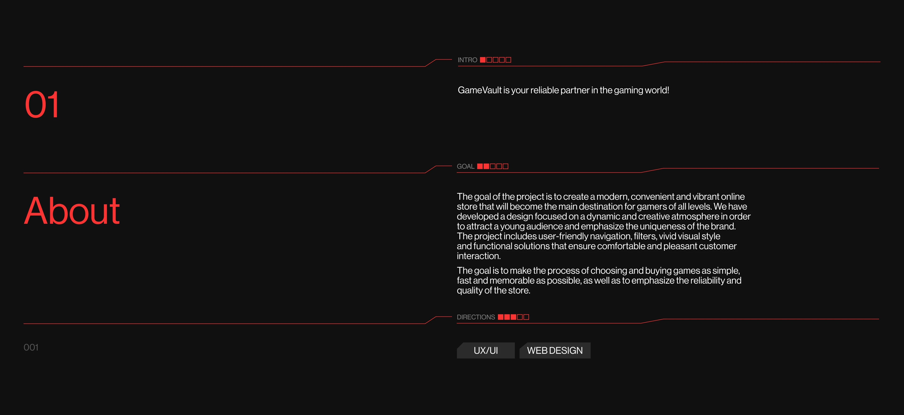 GameVault — Изображение №2 — Интерфейсы на Dprofile