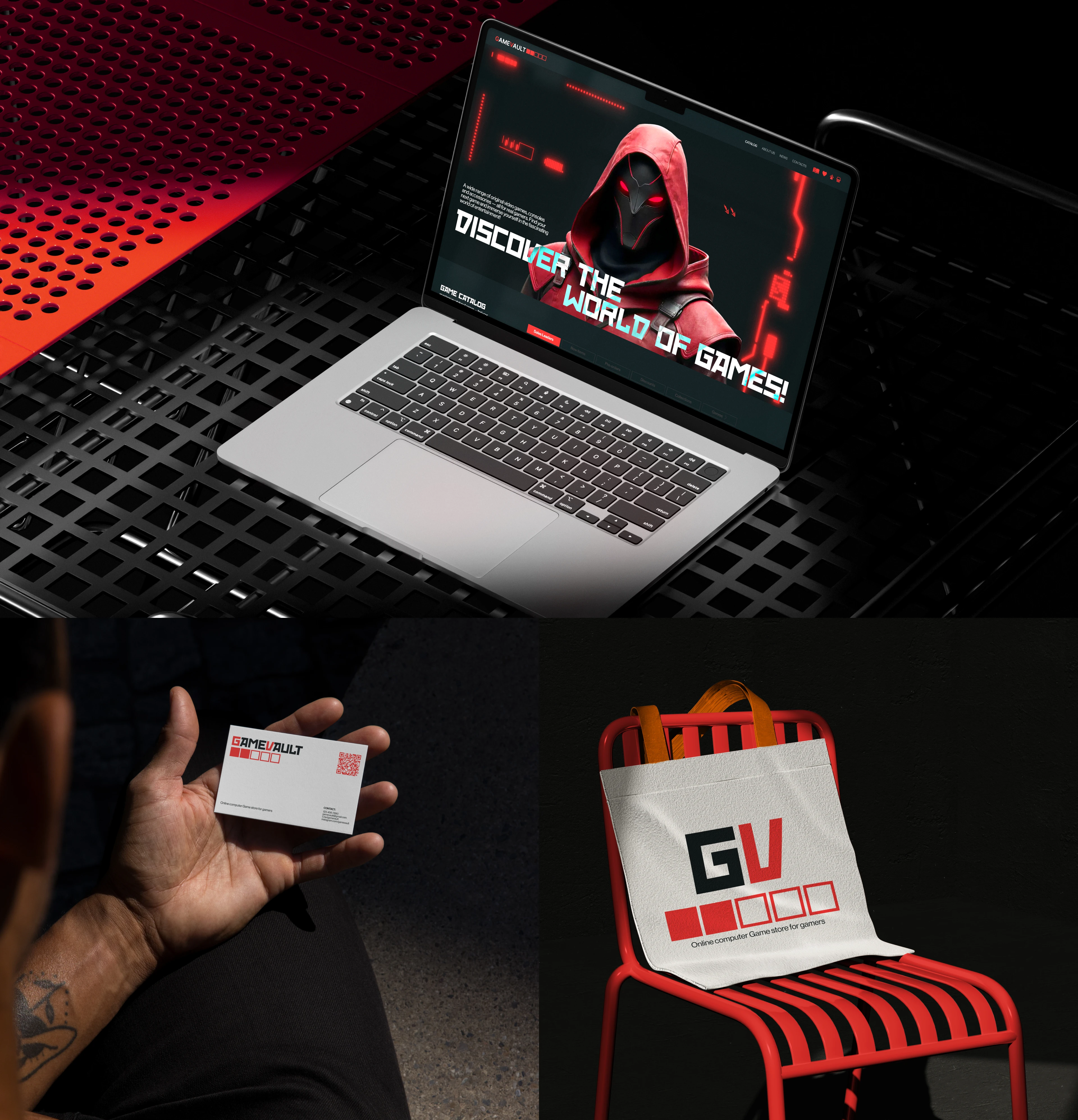 GameVault — Изображение №6 — Интерфейсы на Dprofile