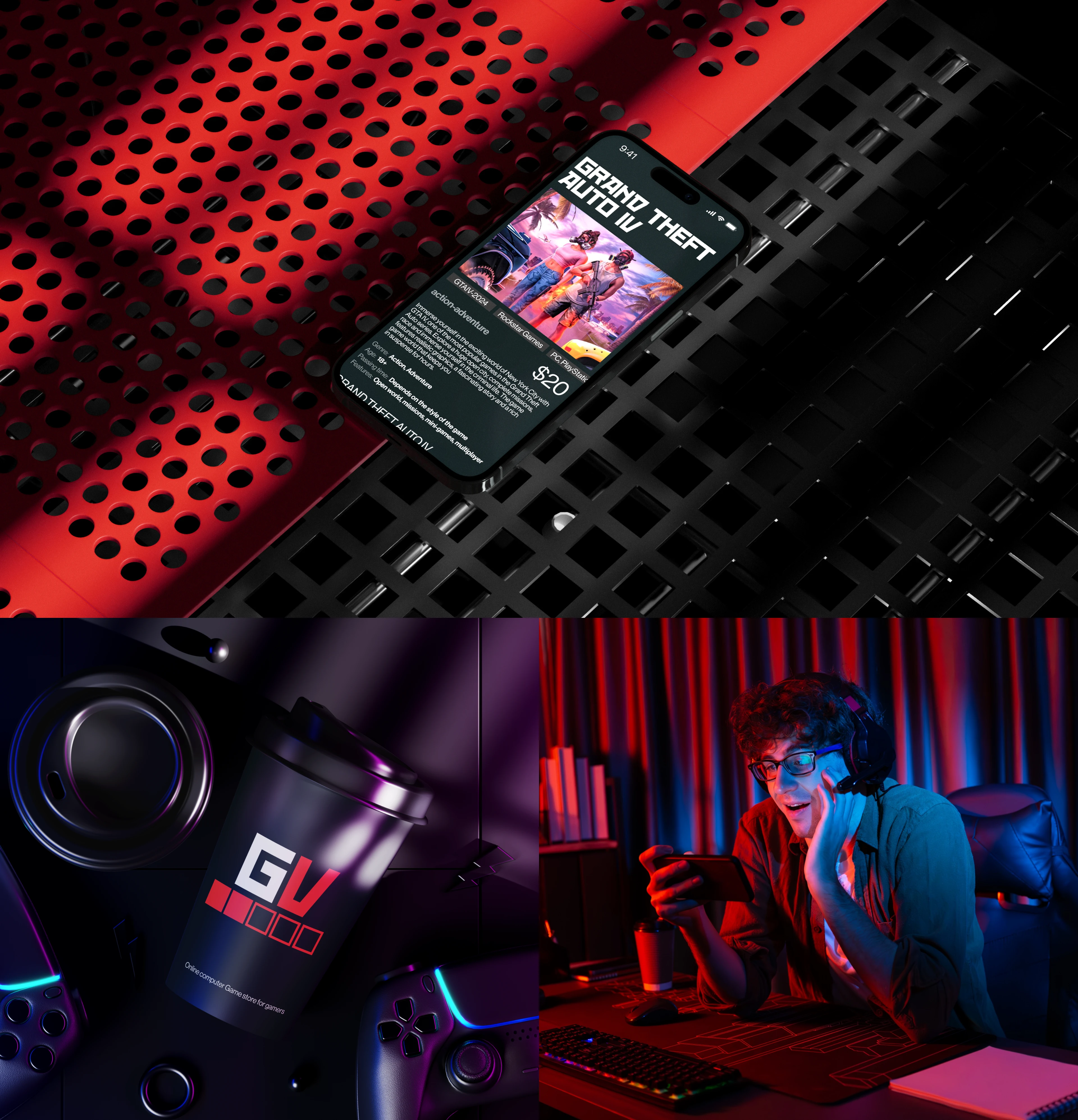 GameVault — Изображение №8 — Интерфейсы на Dprofile