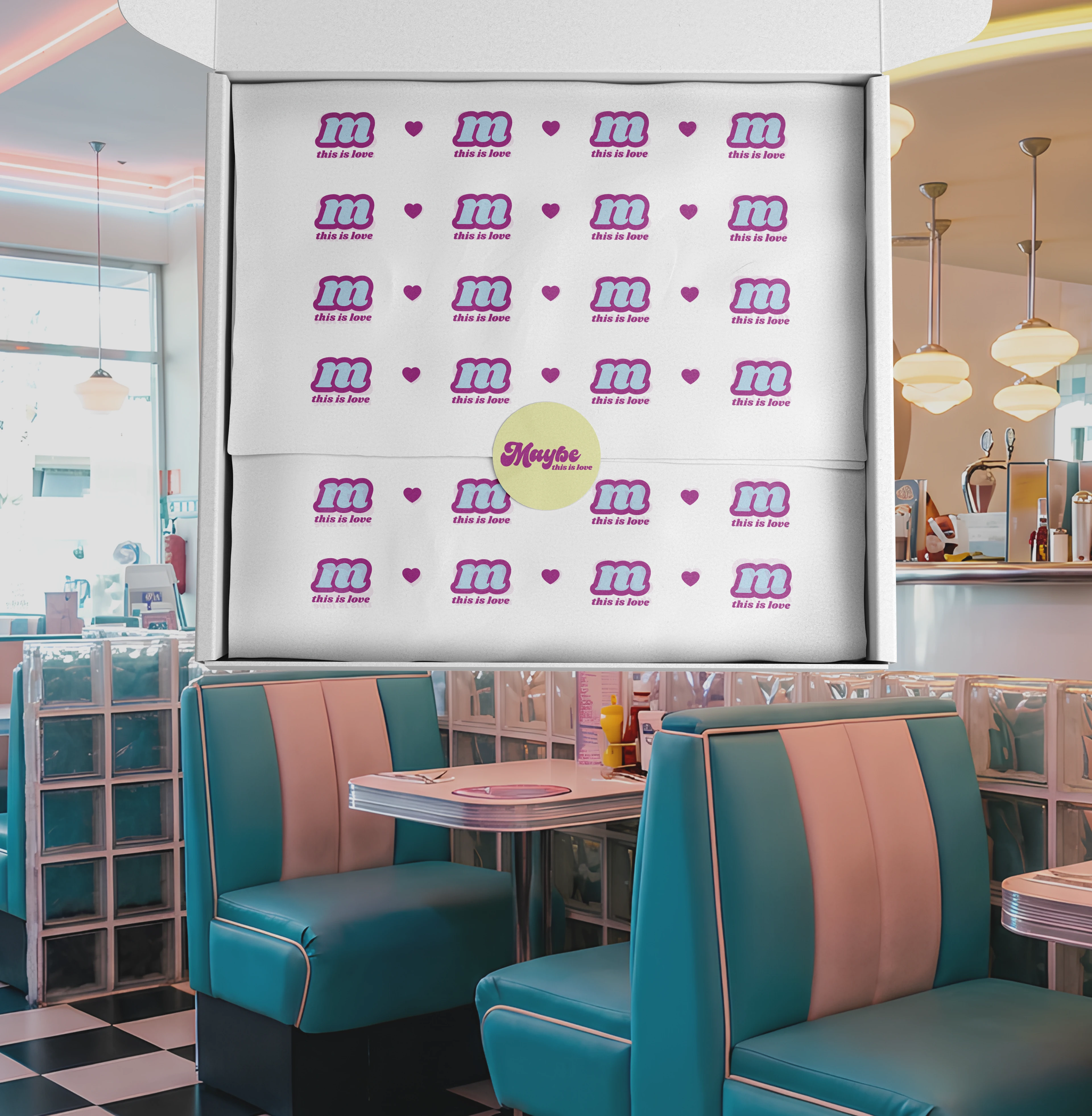 Maybe | Брендинг для кондитерской и кафе — Изображение №10 — Брендинг на Dprofile