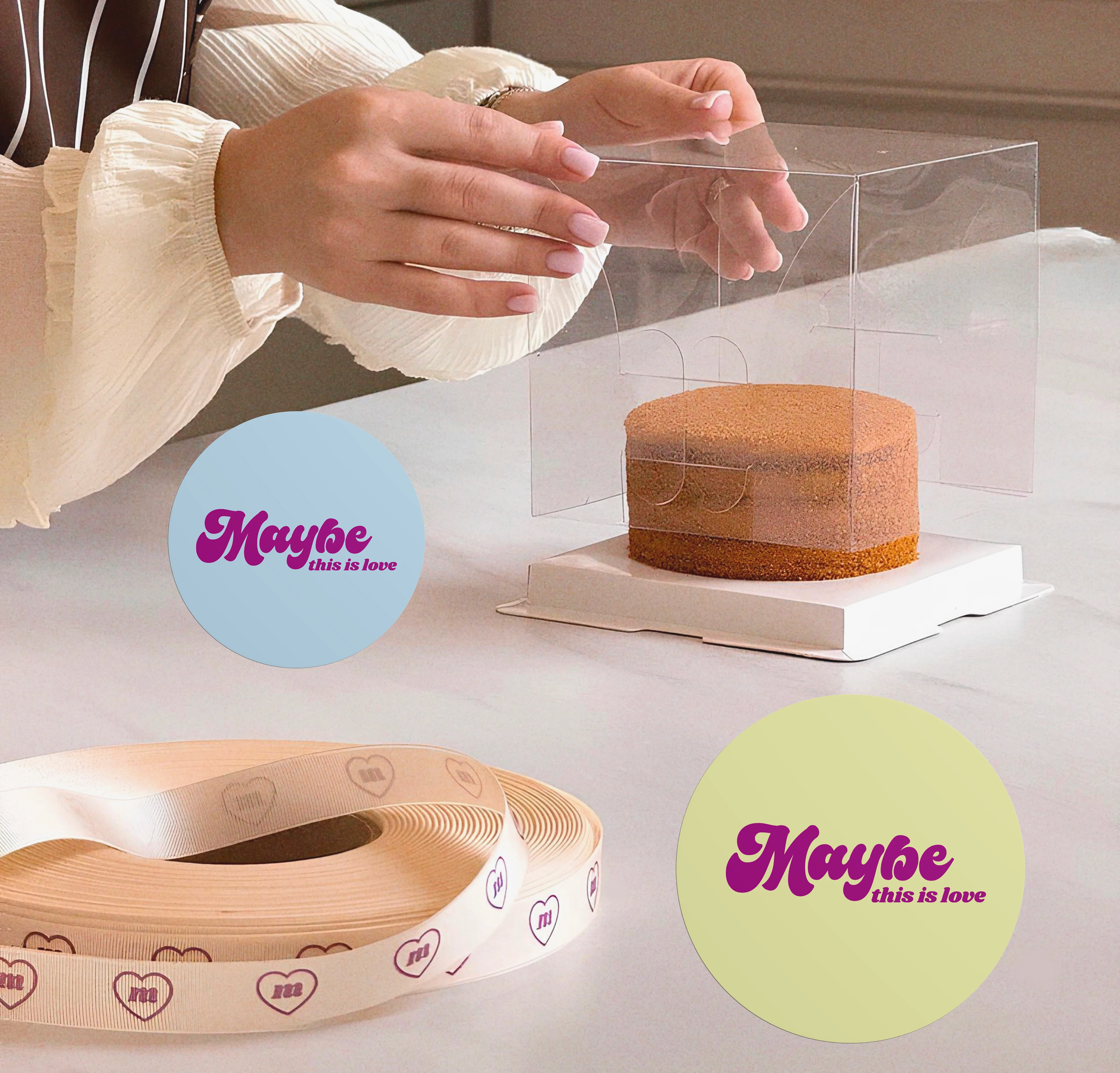 Maybe | Брендинг для кондитерской и кафе — Изображение №6 — Брендинг на Dprofile