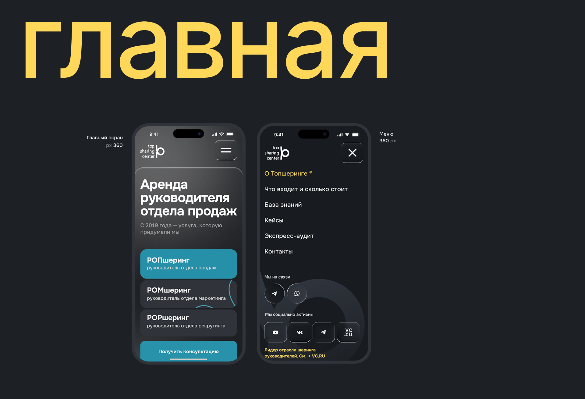 TOPsharing.center — Изображение №5 — Интерфейсы, Графика на Dprofile