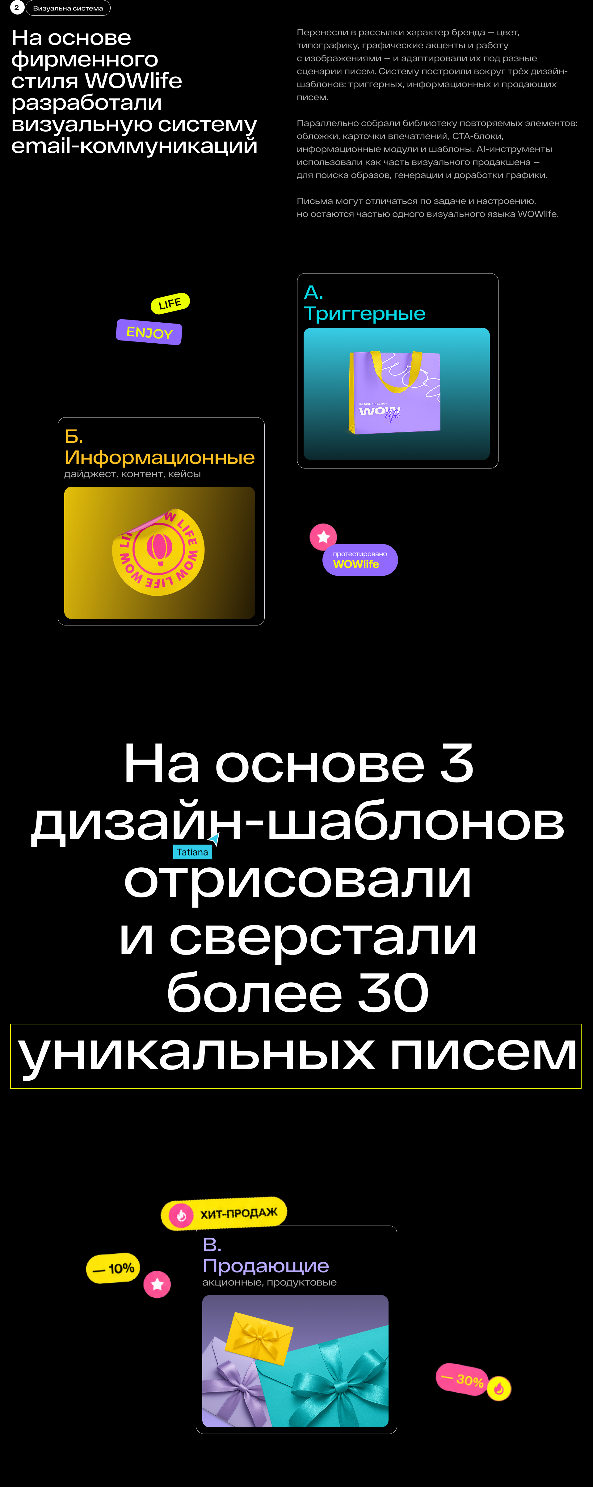 WOWlife | Email маркетинг (2025) — Изображение №9 — Интерфейсы, Маркетинг на Dprofile