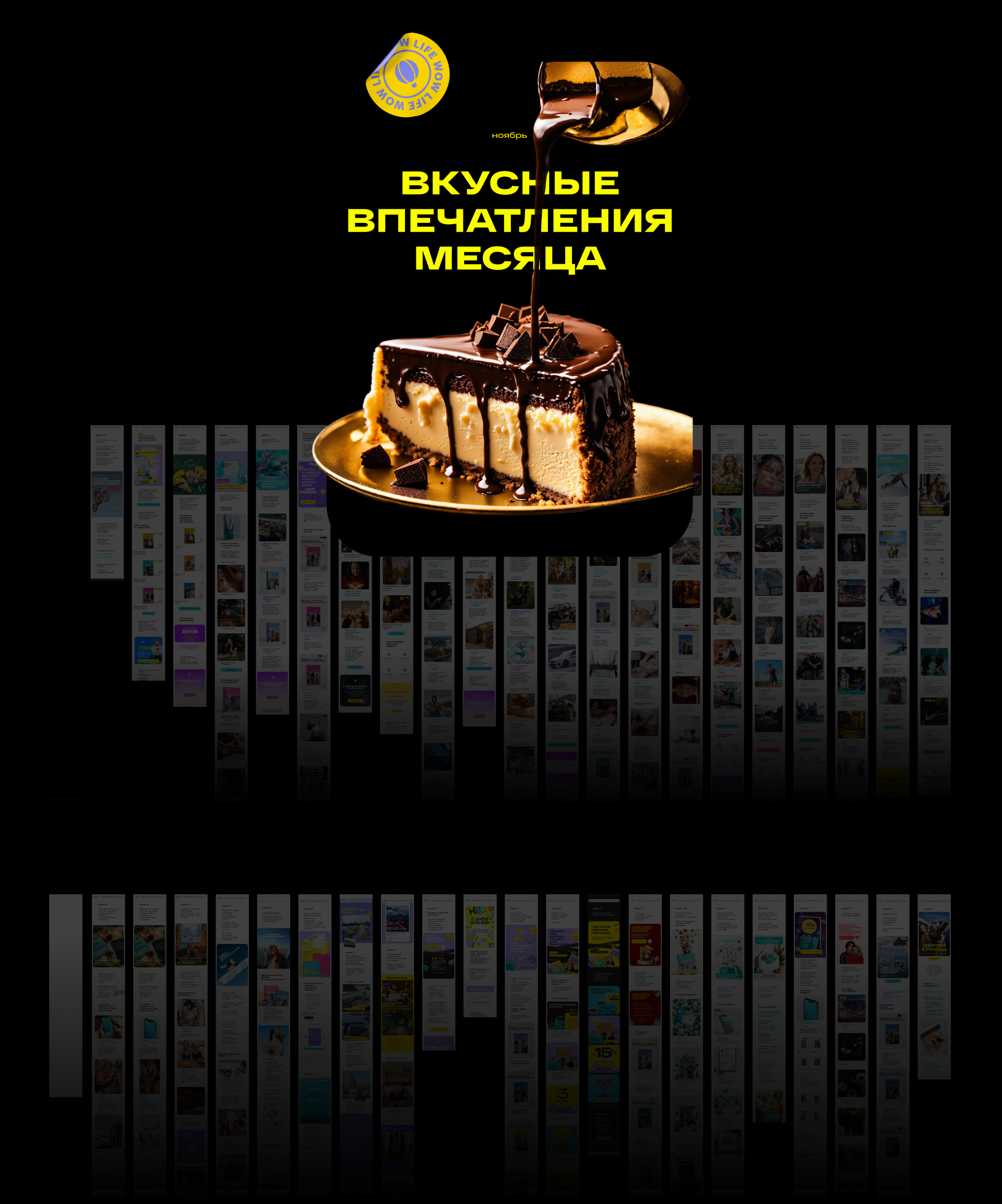 WOWlife — Email маркетинг для маркетплейса впечатлений — Изображение №10 — Графика, Маркетинг на Dprofile