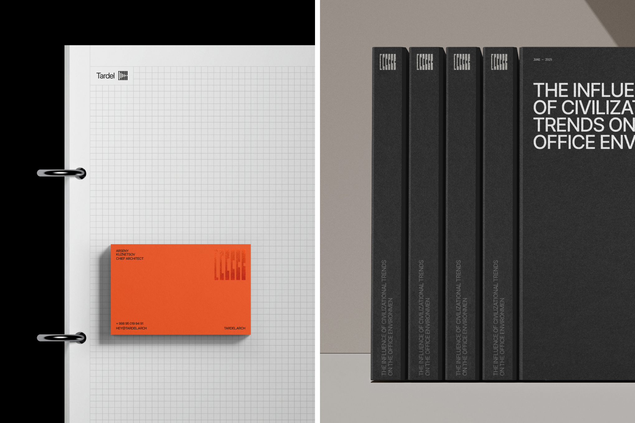 Tardel. Визуальная айдентика для архитектурного бюро — Изображение №3 — Брендинг на Dprofile