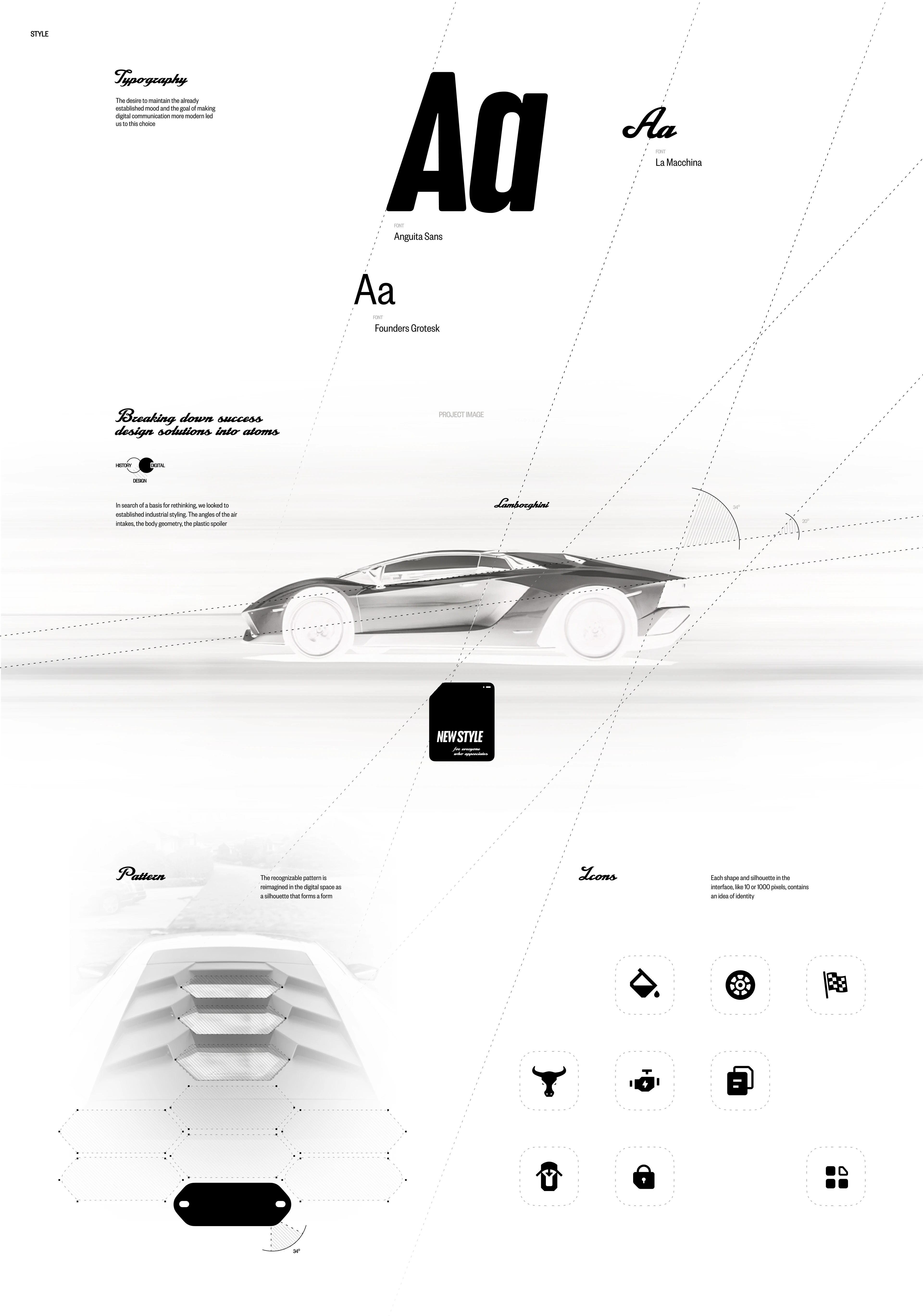Lamborghini // Digital Experience Concept — Изображение №3 — Интерфейсы, Брендинг на Dprofile