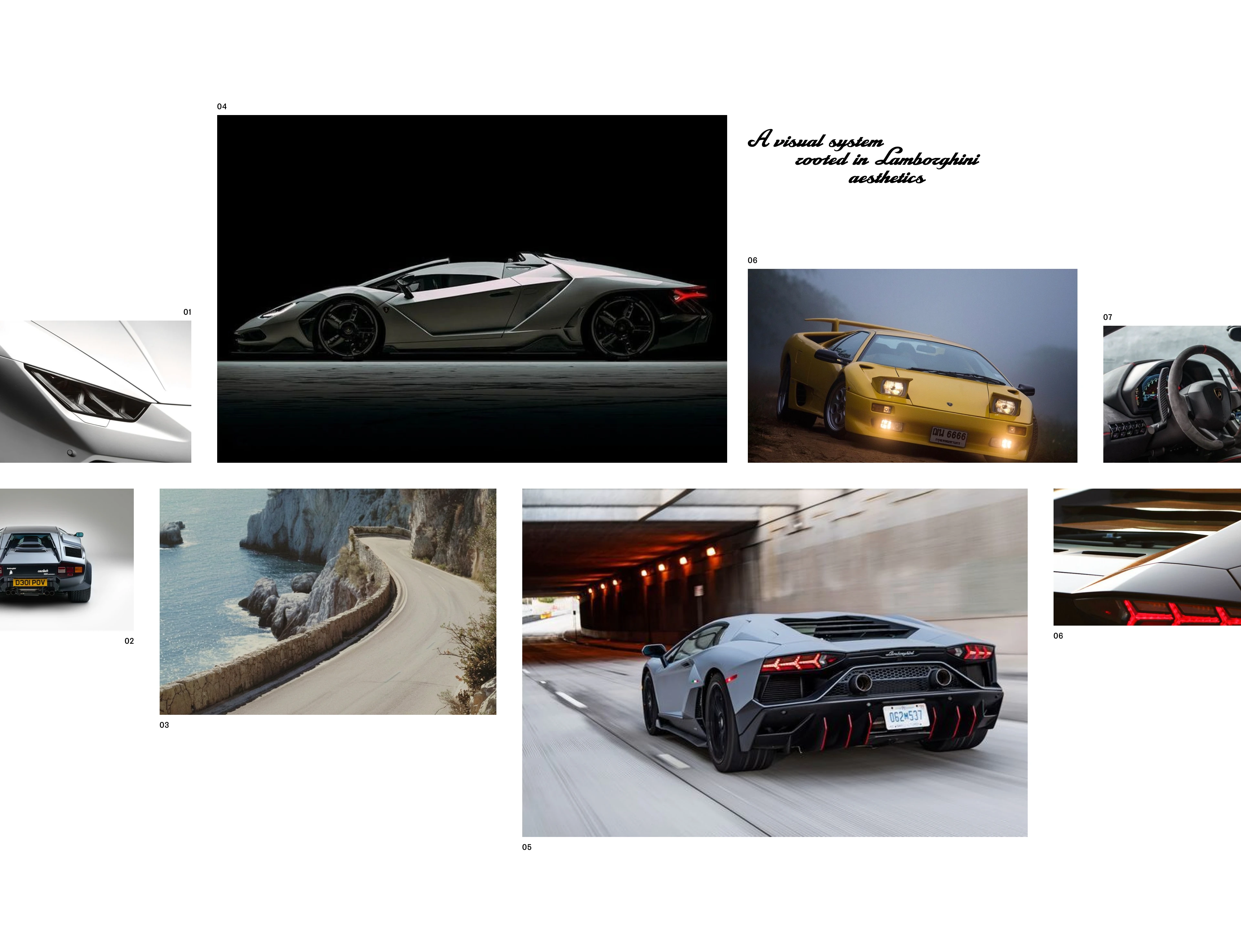 Lamborghini // Digital Experience Concept — Изображение №5 — Интерфейсы, Брендинг на Dprofile