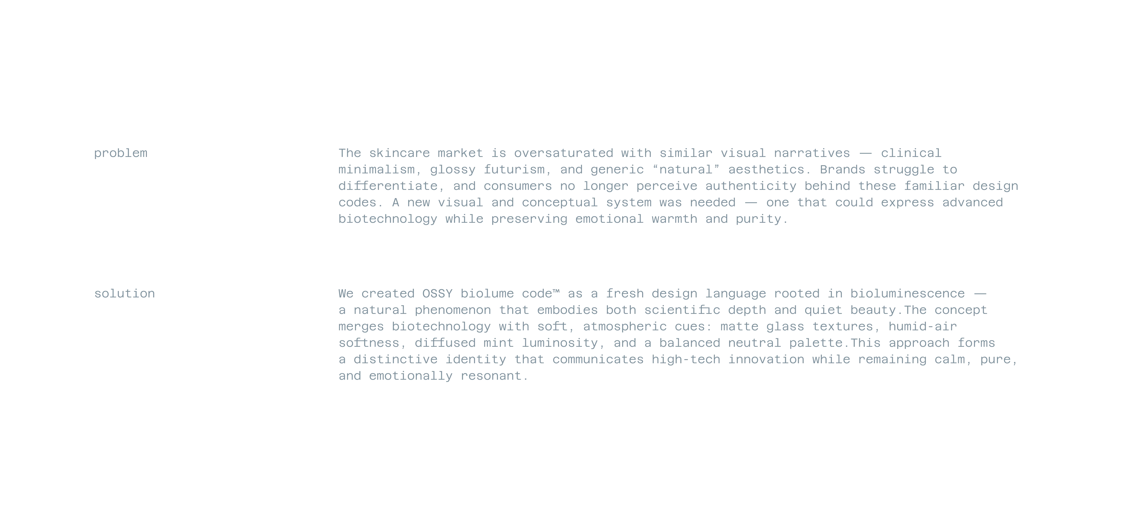 OSSY+ Brand Identity — Изображение №4 — Брендинг, Маркетинг на Dprofile