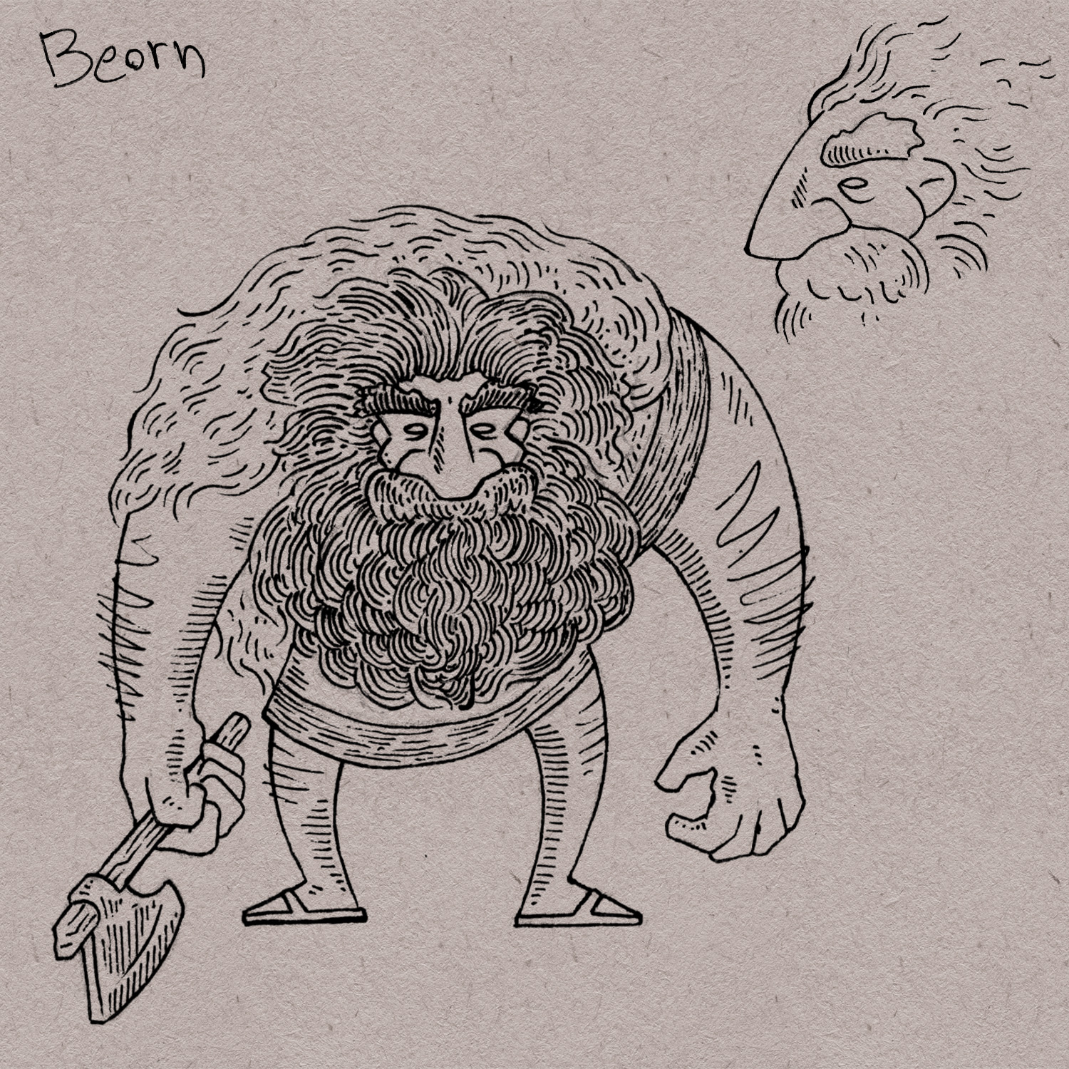 Дизайн персонажей к повести «Хоббит» — Изображение №7 — Иллюстрация на Dprofile