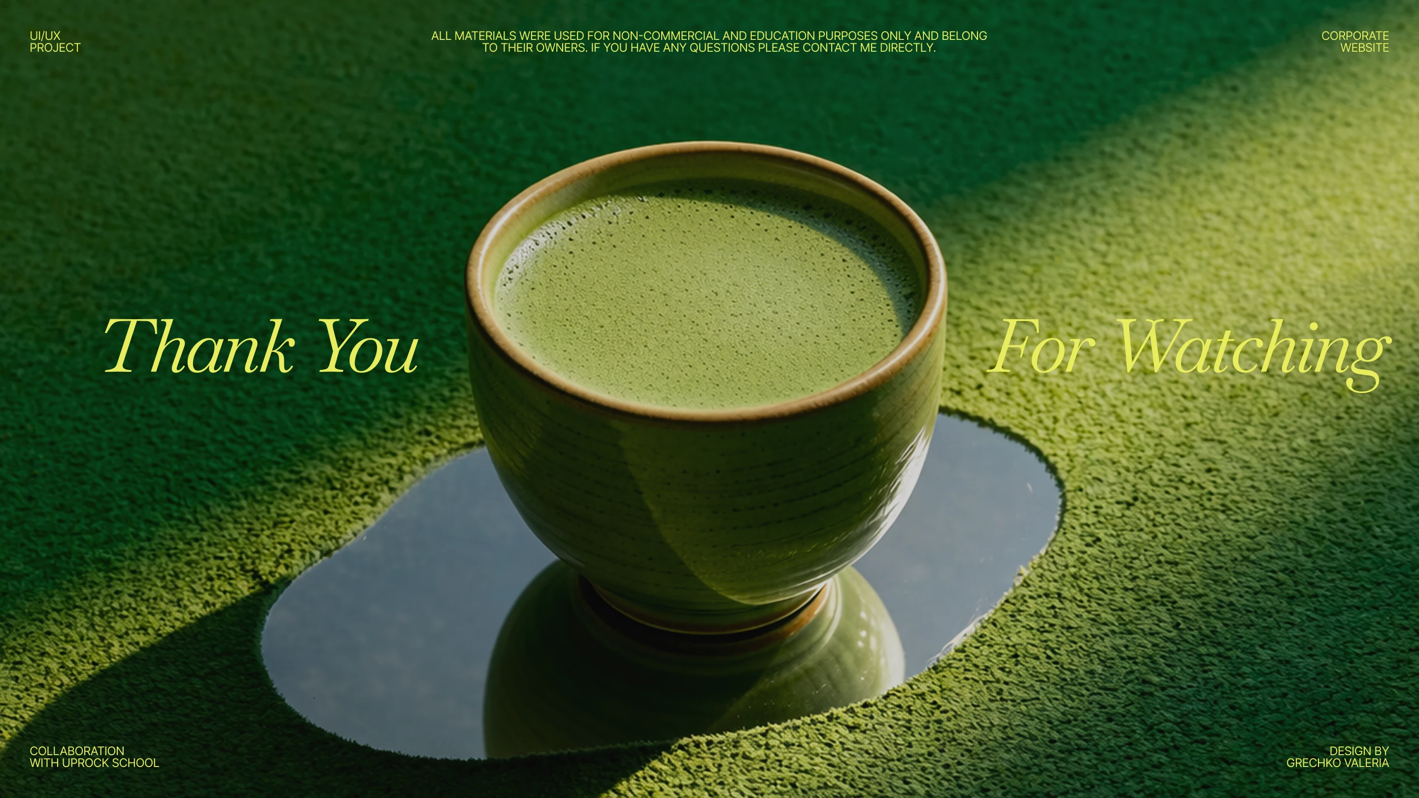 Matcha Time — Beyond the Drink — Изображение №12 — Интерфейсы, Нейро на Dprofile