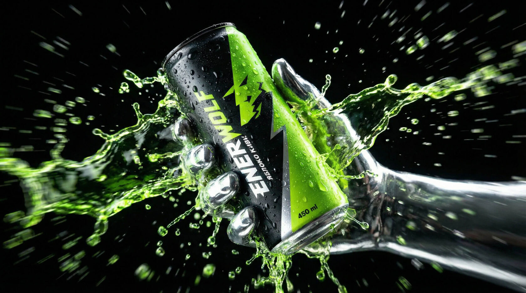 ENERWOLF | Разработка бренда и упаковки энергетических напитков — Изображение №8 — Брендинг, 3D на Dprofile