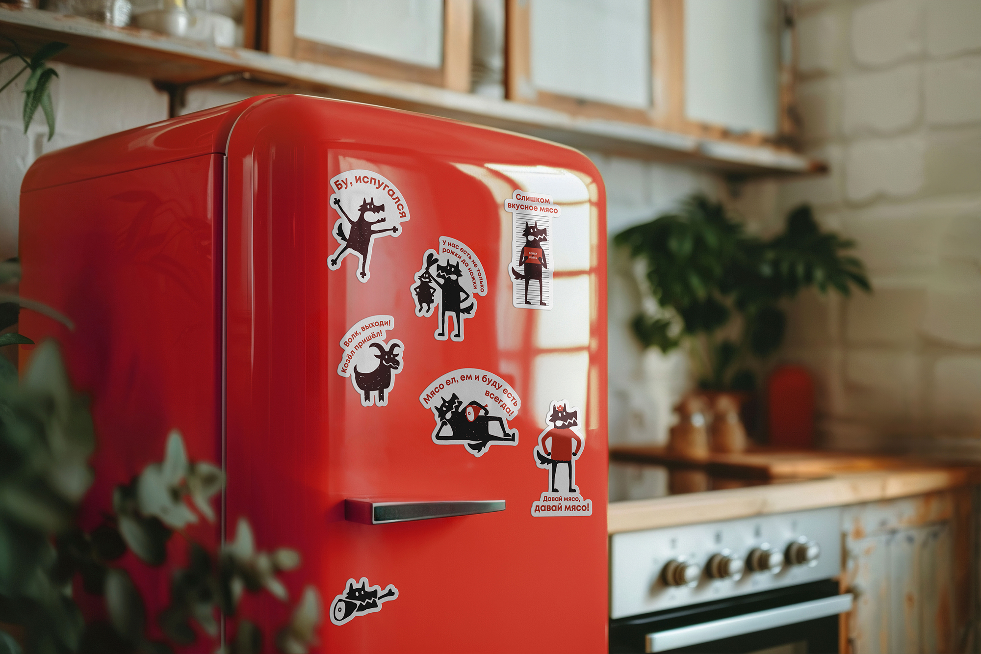 Рожки да Ножки | Брендинг мясного магазина — Изображение №16 — Брендинг на Dprofile