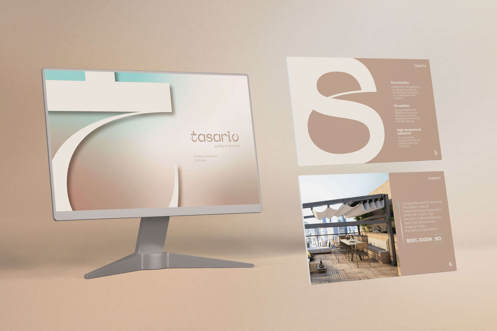 Tasario | Брендинг компании по производству тех. текстиля — Изображение №12 — Брендинг на Dprofile