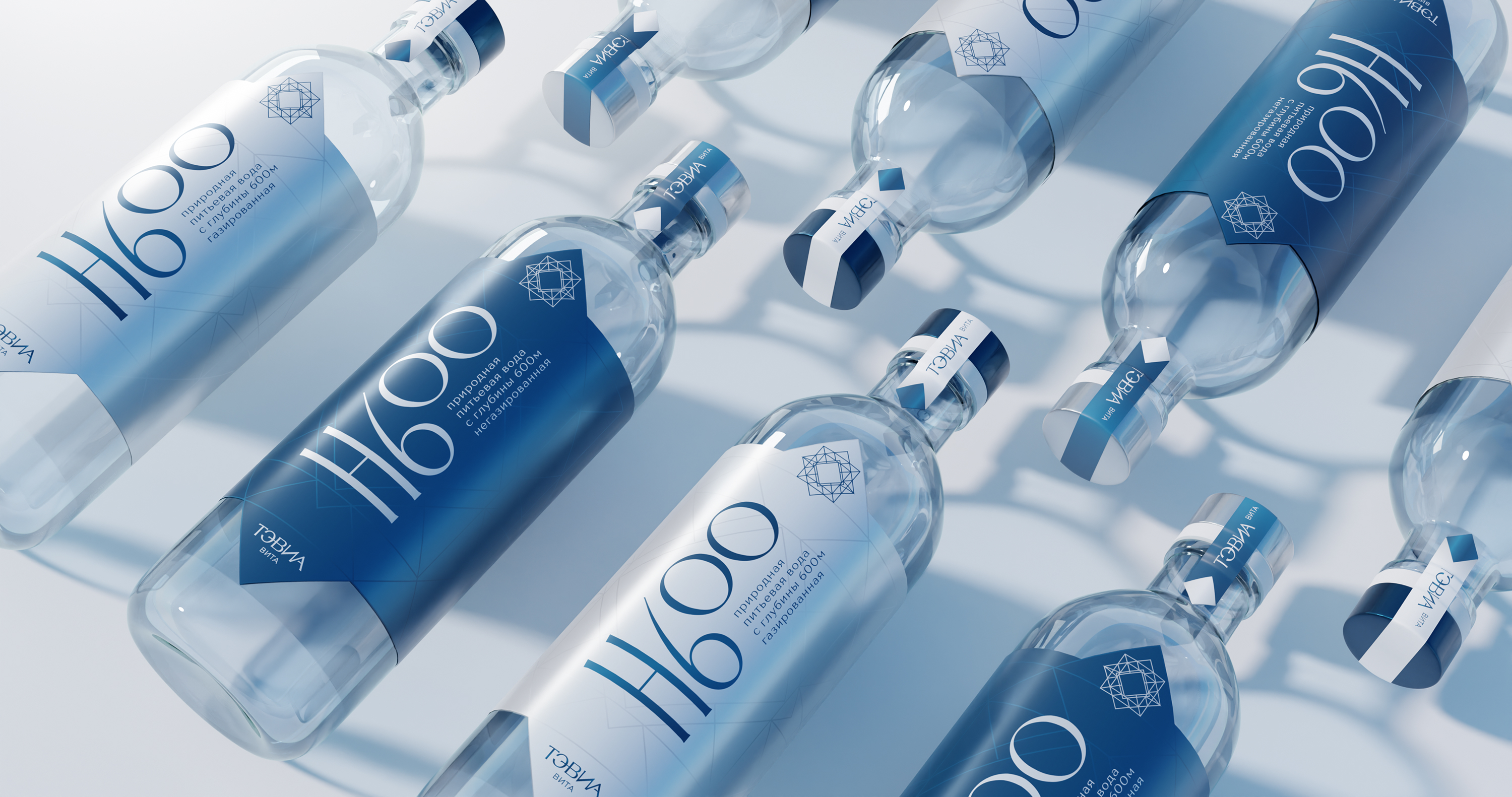 Тэвиа Вита — минеральная вода H400 и H600 — Изображение №3 — Брендинг, 3D на Dprofile