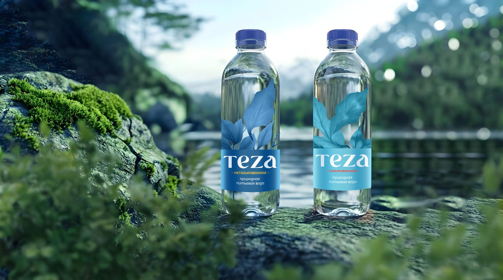 Teza | Дизайн упаковки питьевой воды — Изображение №4 — Брендинг на Dprofile