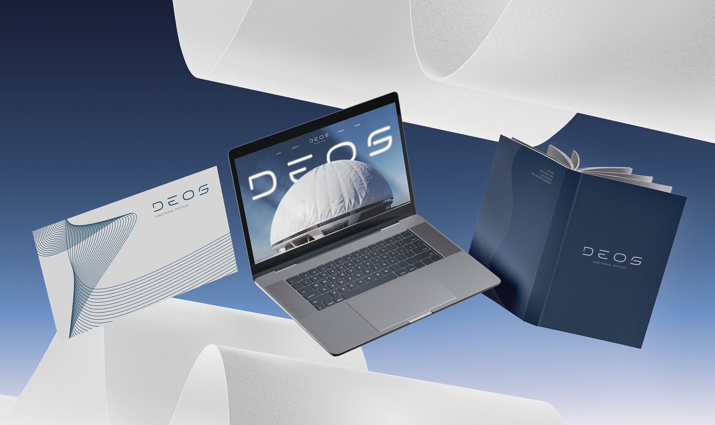 DEOS | Брендинг для дистрибьютора технического текстиля — Изображение №7 — Брендинг на Dprofile