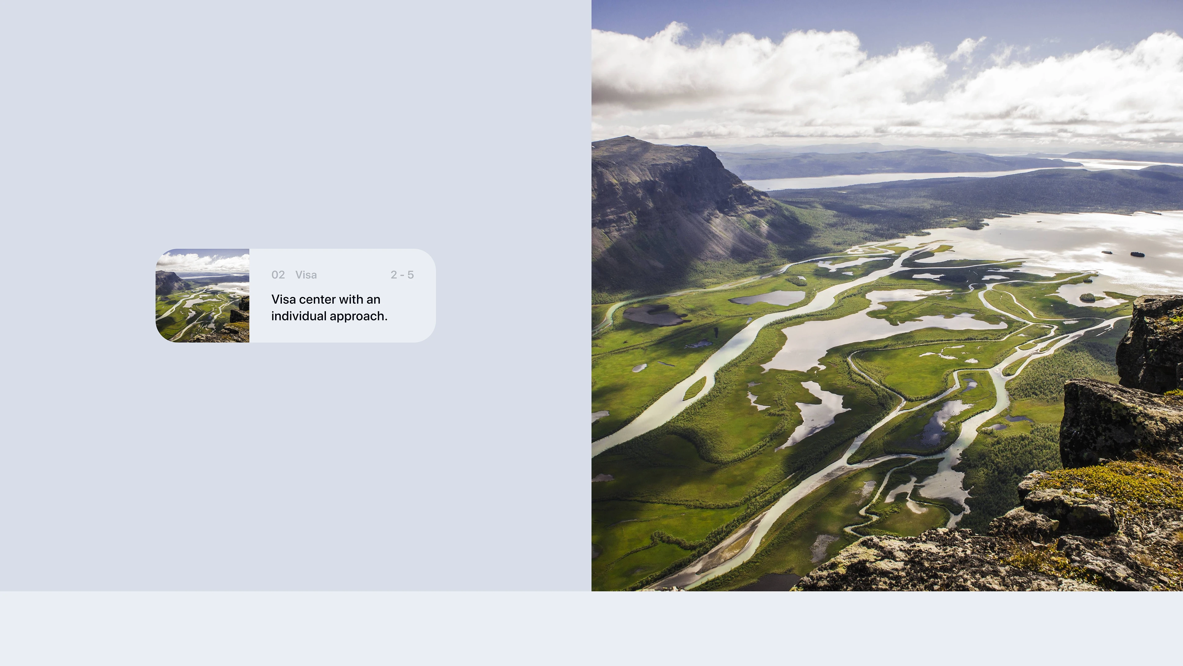 AC Visa Center | Bento+ — Изображение №4 — Интерфейсы, Анимация на Dprofile