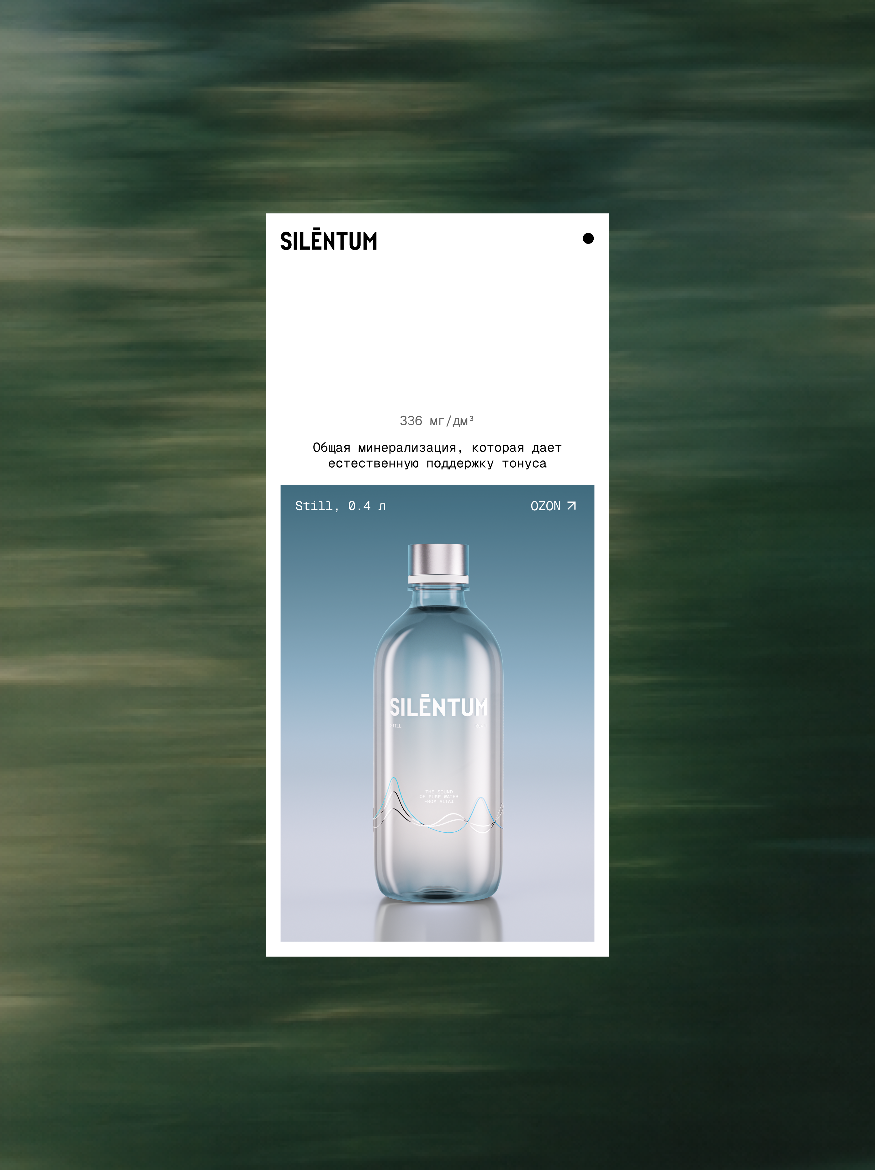 SILENTUM | Pure Line Water — Изображение №8 — Интерфейсы, Брендинг на Dprofile