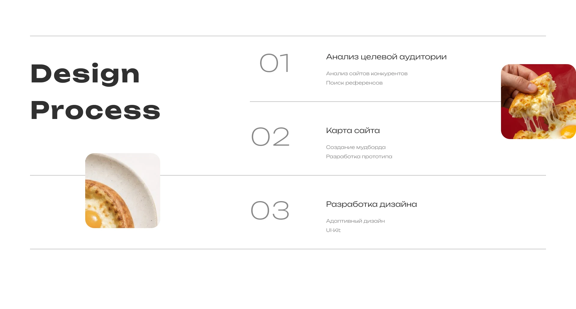 UX/UI Design | Food Delivery Service — Изображение №3 — Интерфейсы на Dprofile
