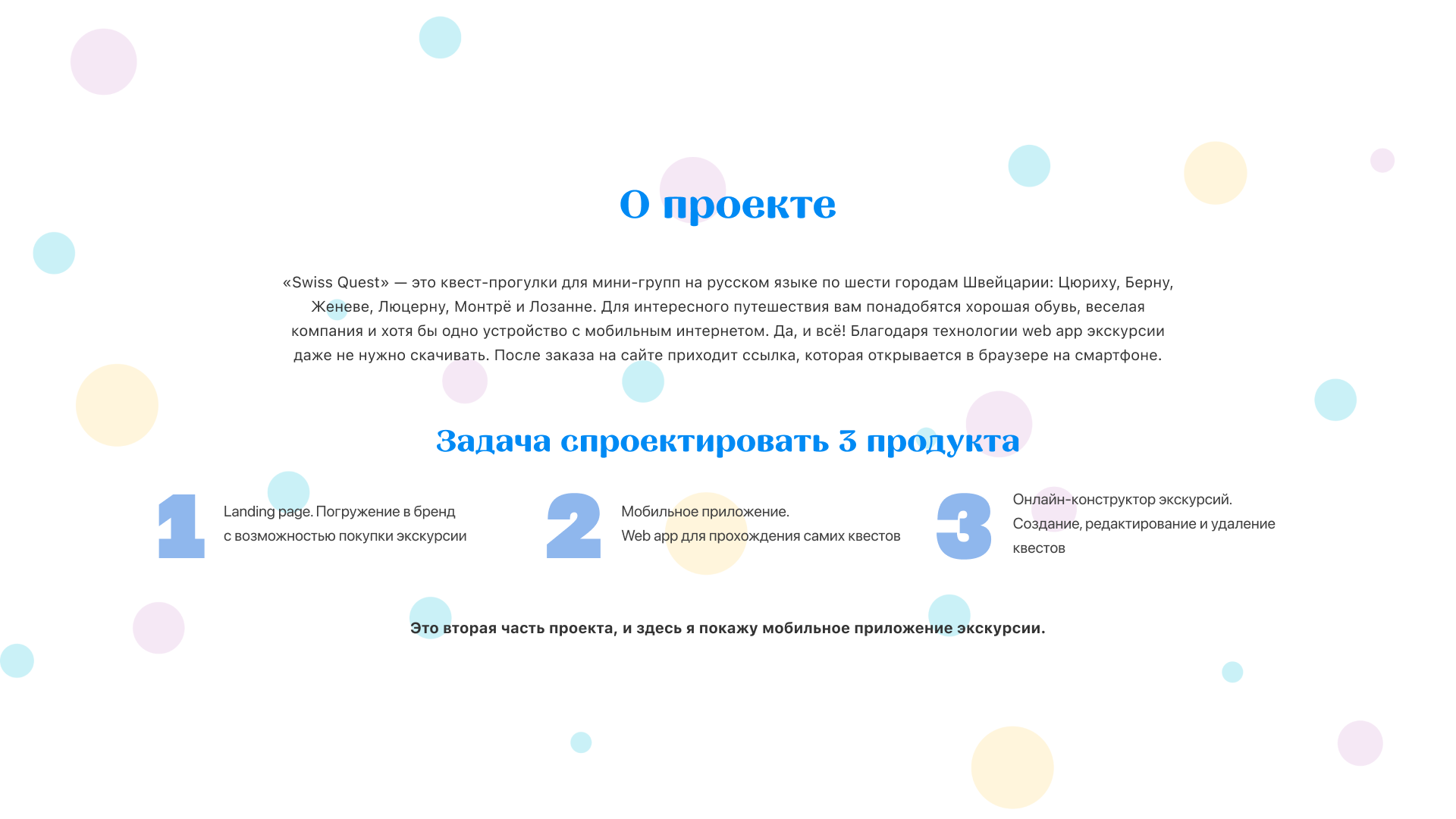 Mobile app Swiss Quest — Изображение №2 — Интерфейсы на Dprofile