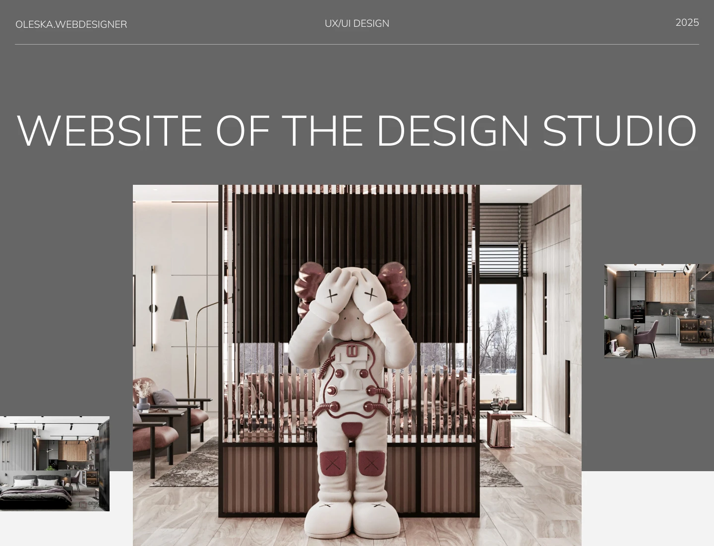 Website of the Design studio — Изображение №1 — Интерфейсы, Архитектура на Dprofile