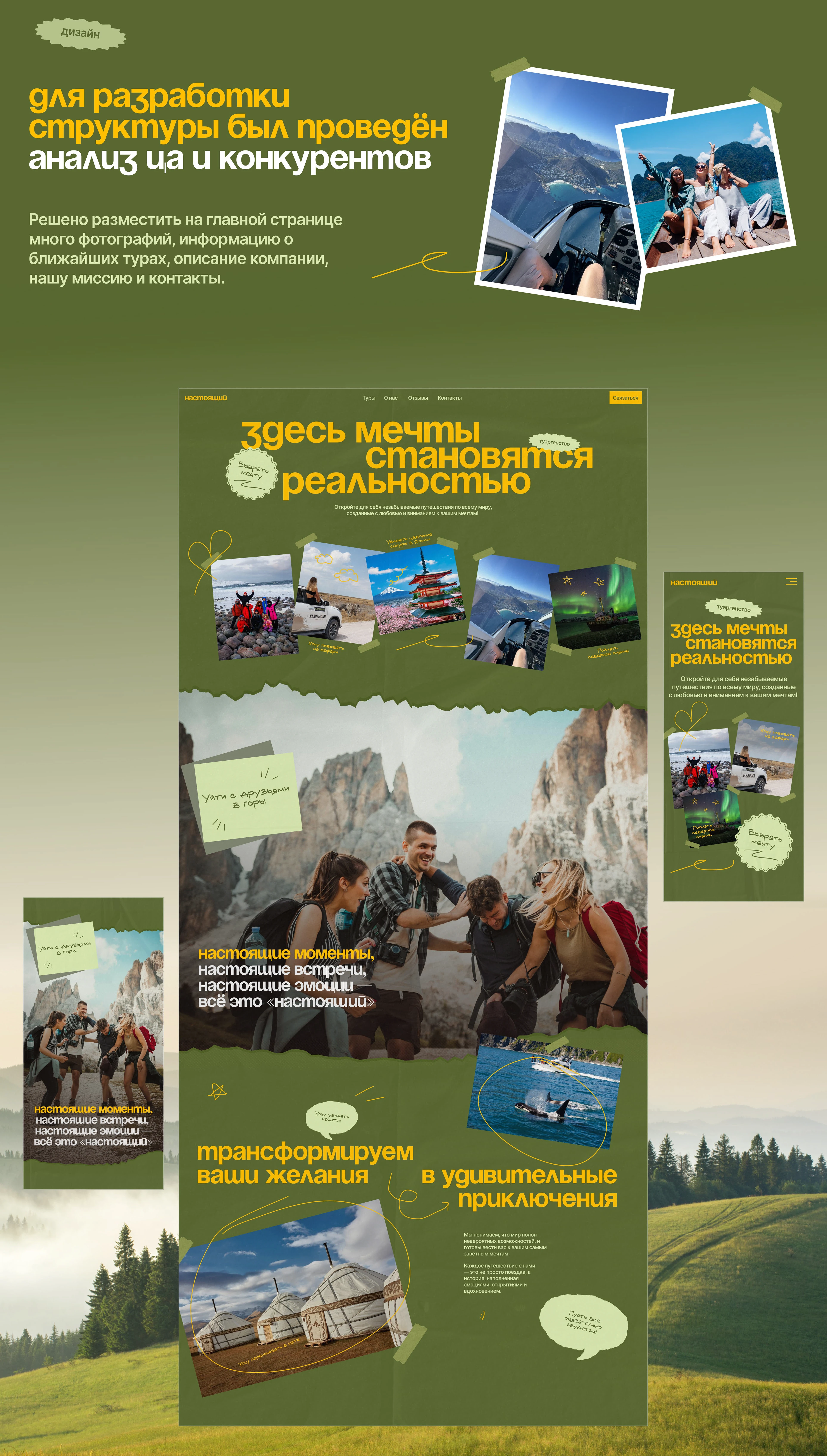 Travel website — Изображение №11 — Интерфейсы на Dprofile