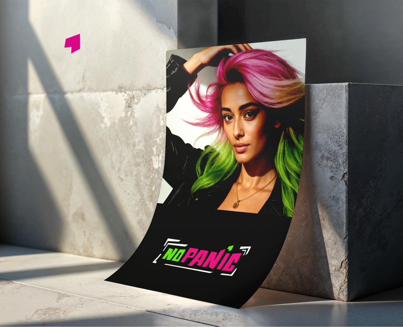 Логотип и фирменный стиль для салона креативного окрашивания волос на Dprofile