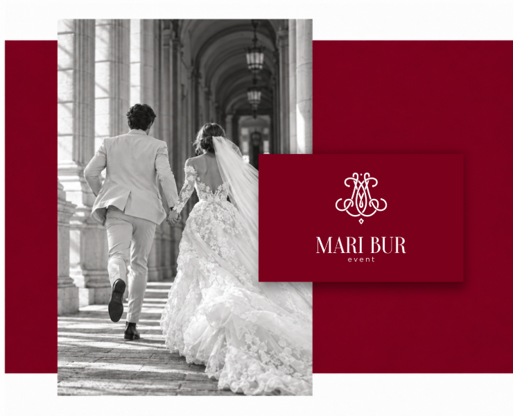 Логотип и фирменный стиль агентства Mari Bur на Dprofile