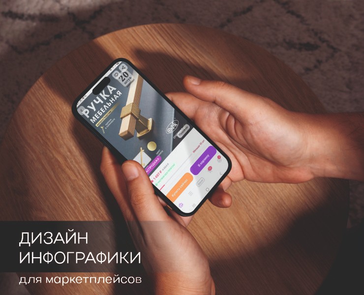 Дизайн инфографики для маркетплейсов на Dprofile