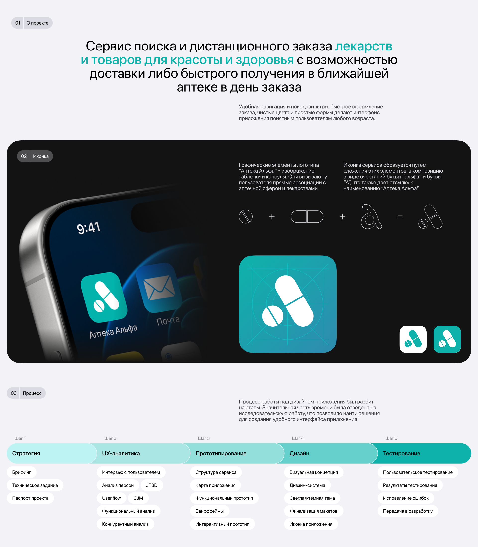 Аптека Альфа | MobileApp — Изображение №2 — Интерфейсы на Dprofile