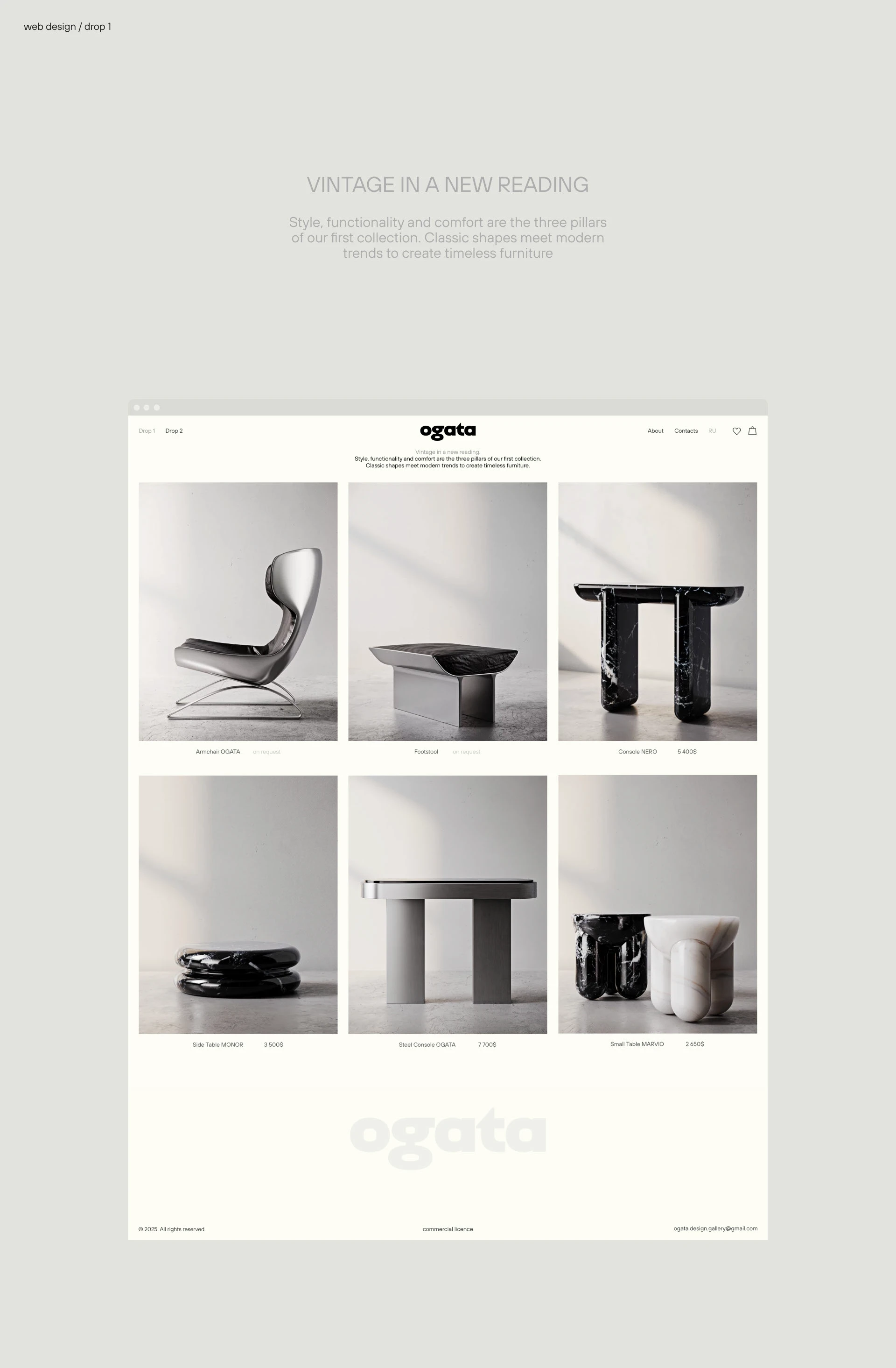 OGATA — Изображение №11 — Интерфейсы, Брендинг на Dprofile